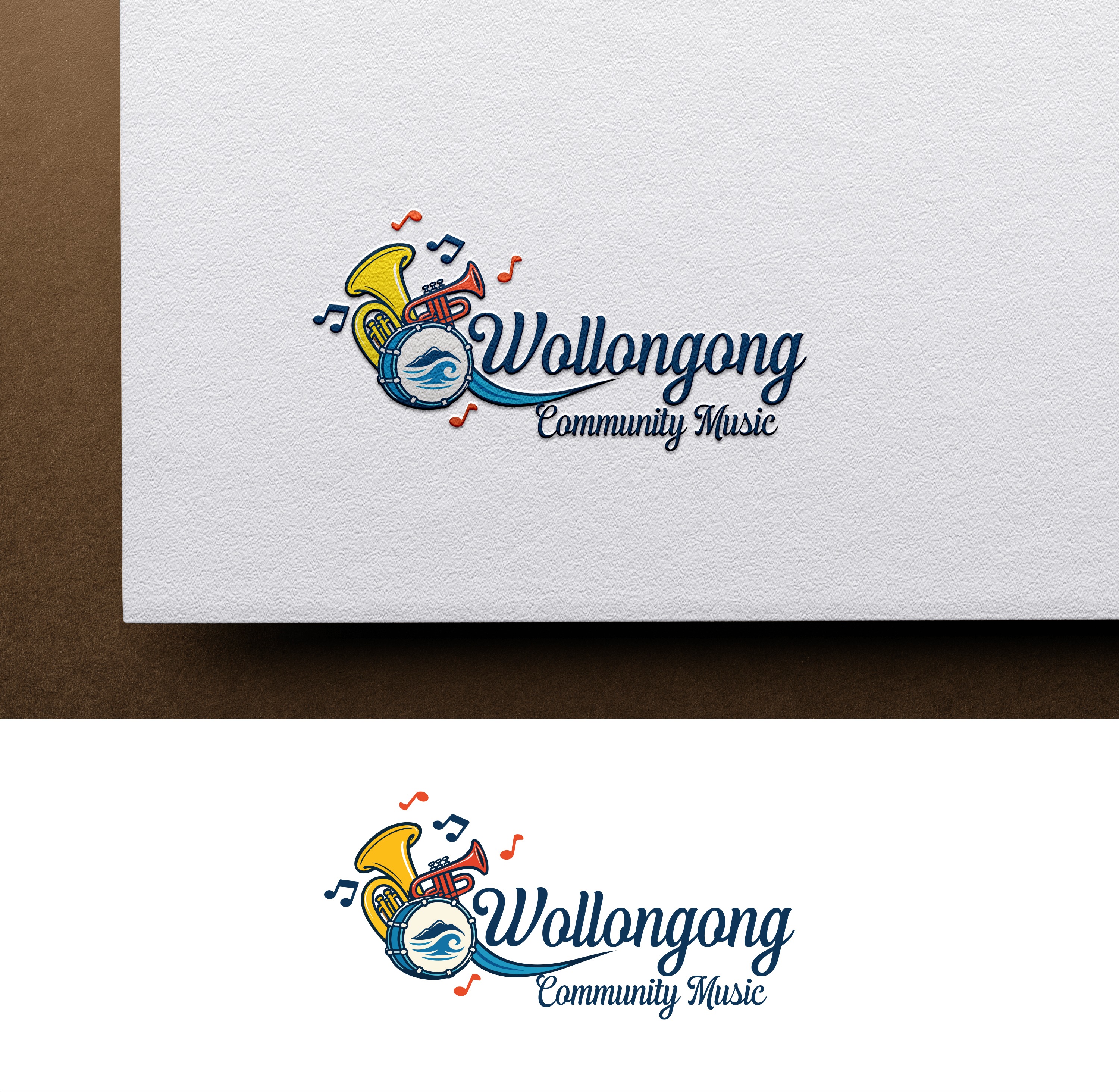 Logo Design by Impressive Designs for Wollongong Community Music | Design #37654505