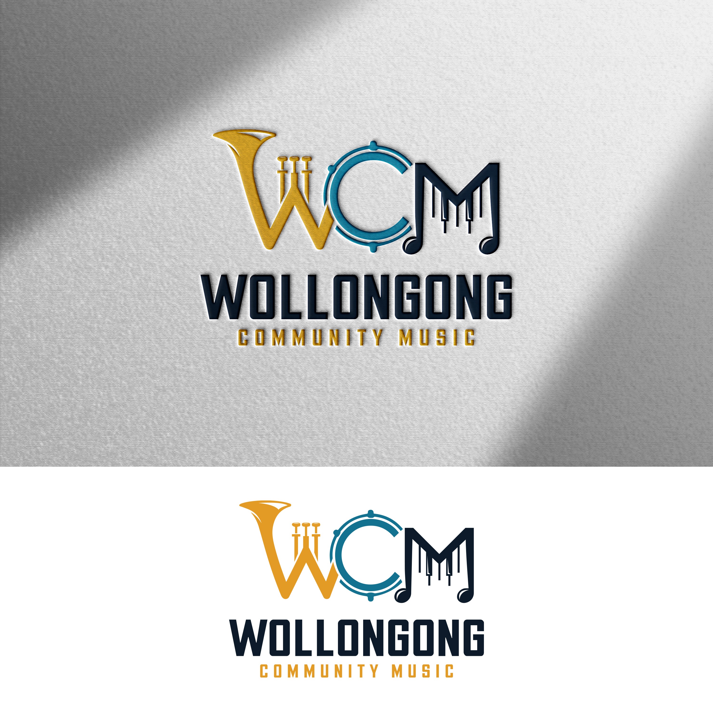 Logo Design by Impressive Designs for Wollongong Community Music | Design #37654507