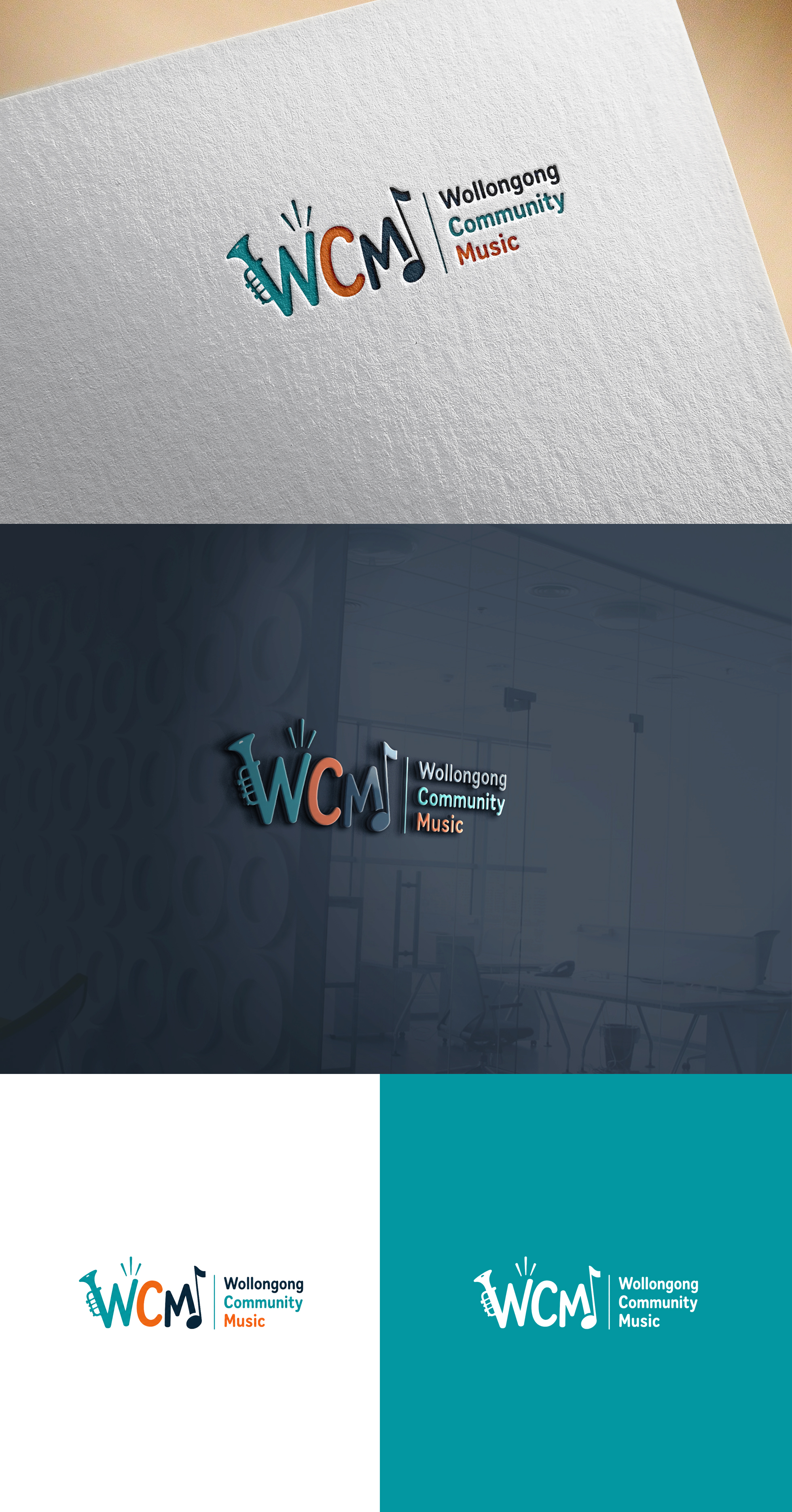 Logo Design by Soonia for Wollongong Community Music | Design #37653462