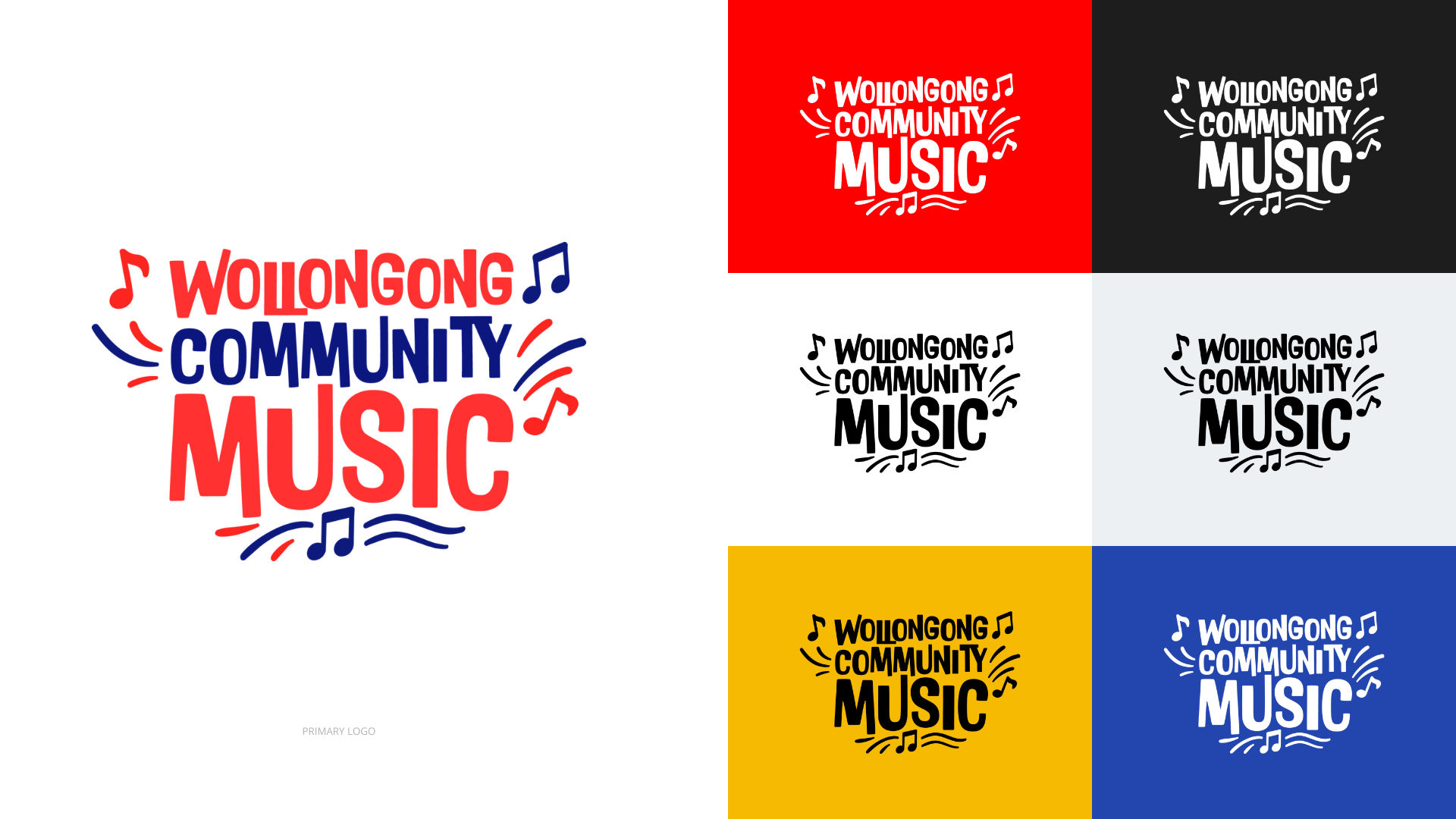 Logo Design by UX Master for Wollongong Community Music | Design #37662534