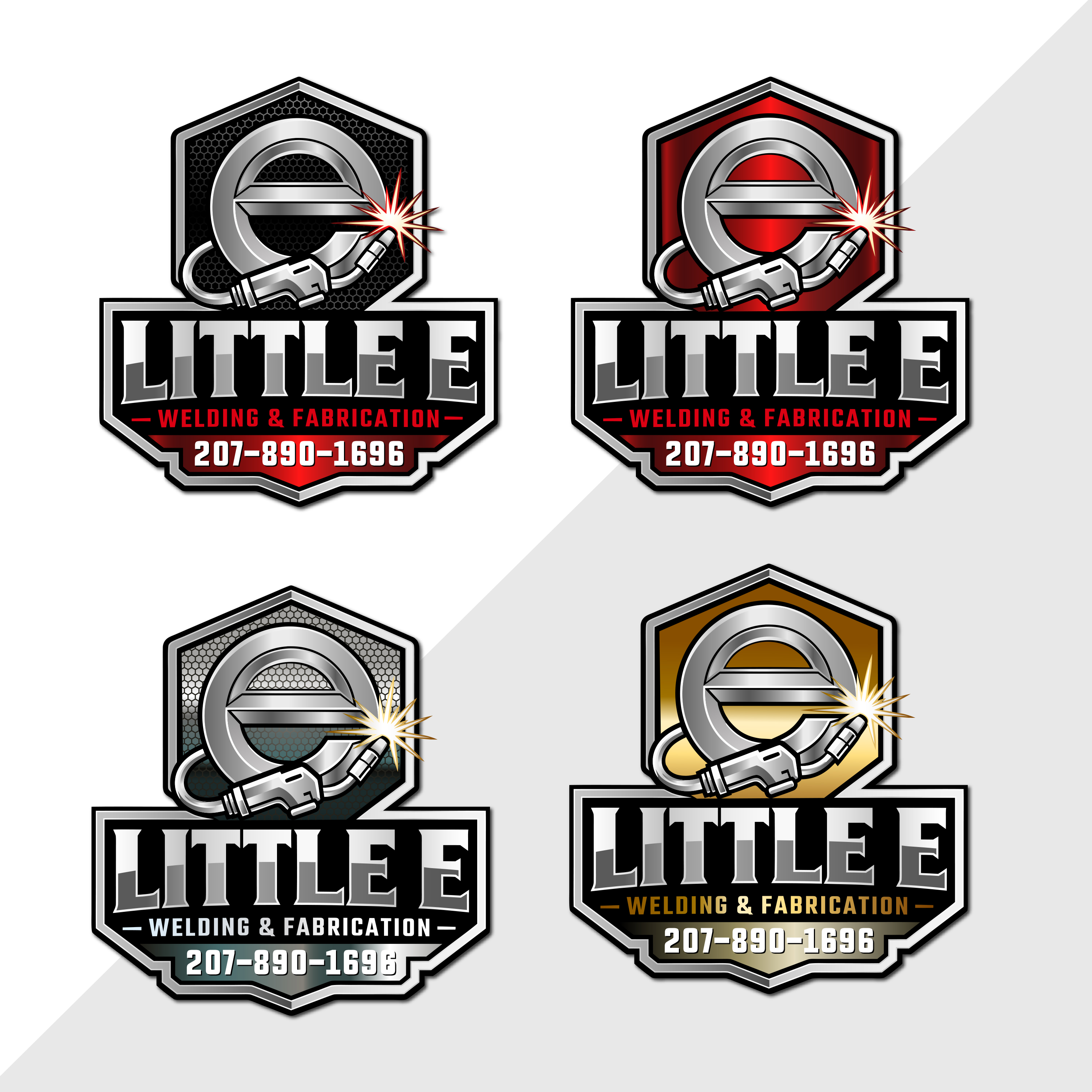 Design de Logo par Jelena B pour Little E Welding & Fabrication | Design #37658818