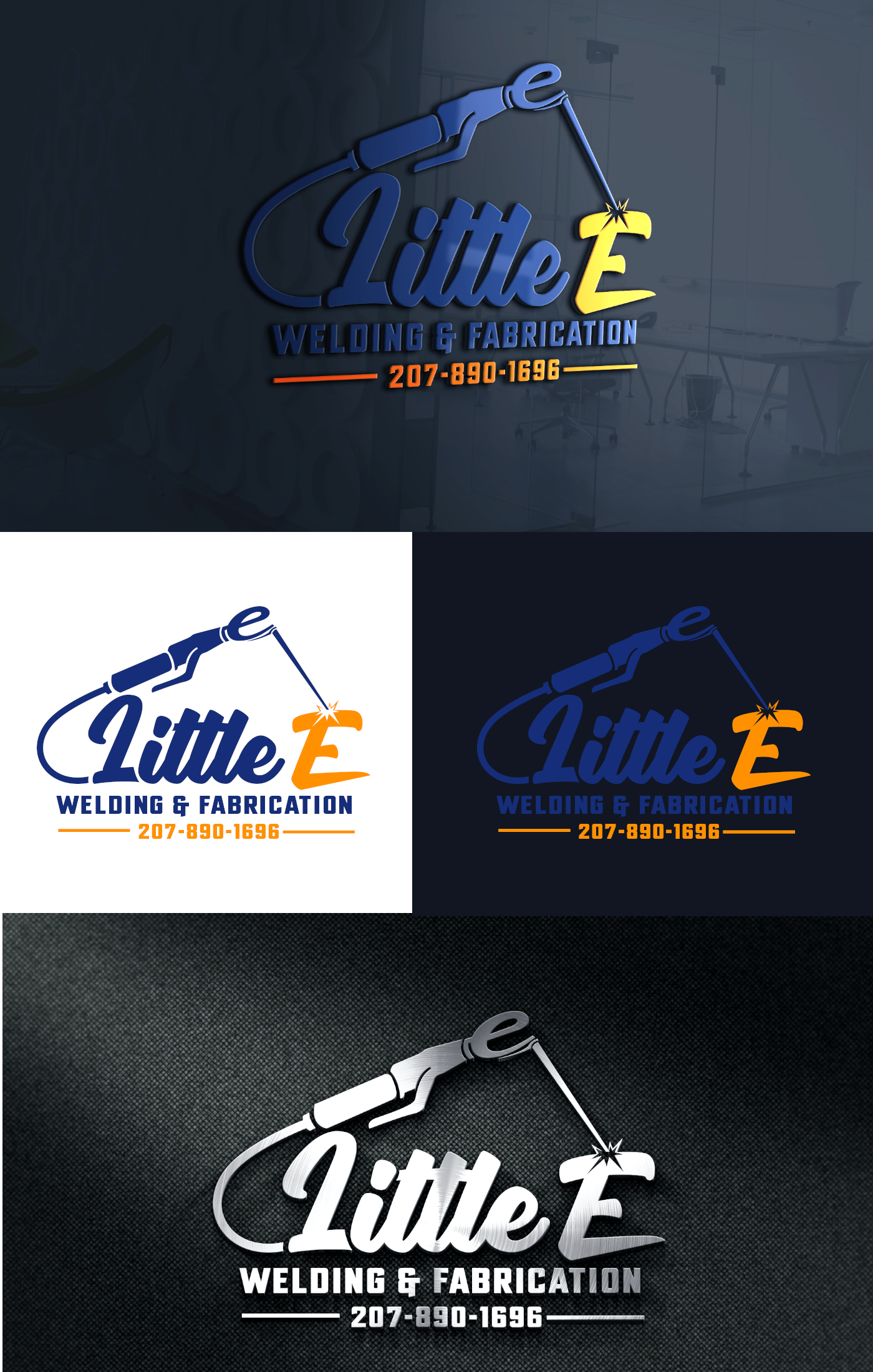 Design de Logo par Graphixpointt pour Little E Welding & Fabrication | Design #37661701