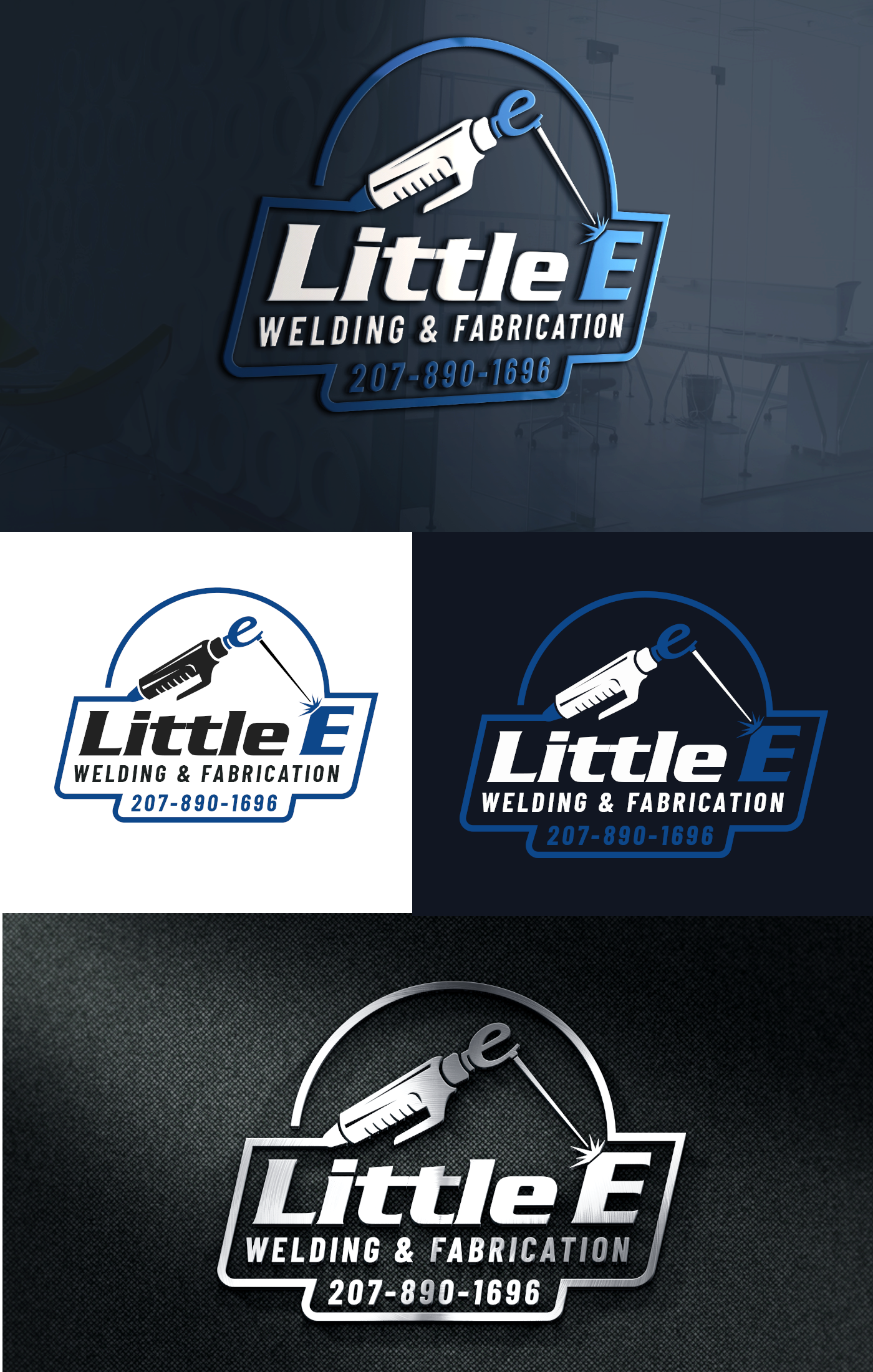 Design de Logo par Graphixpointt pour Little E Welding & Fabrication | Design #37661813