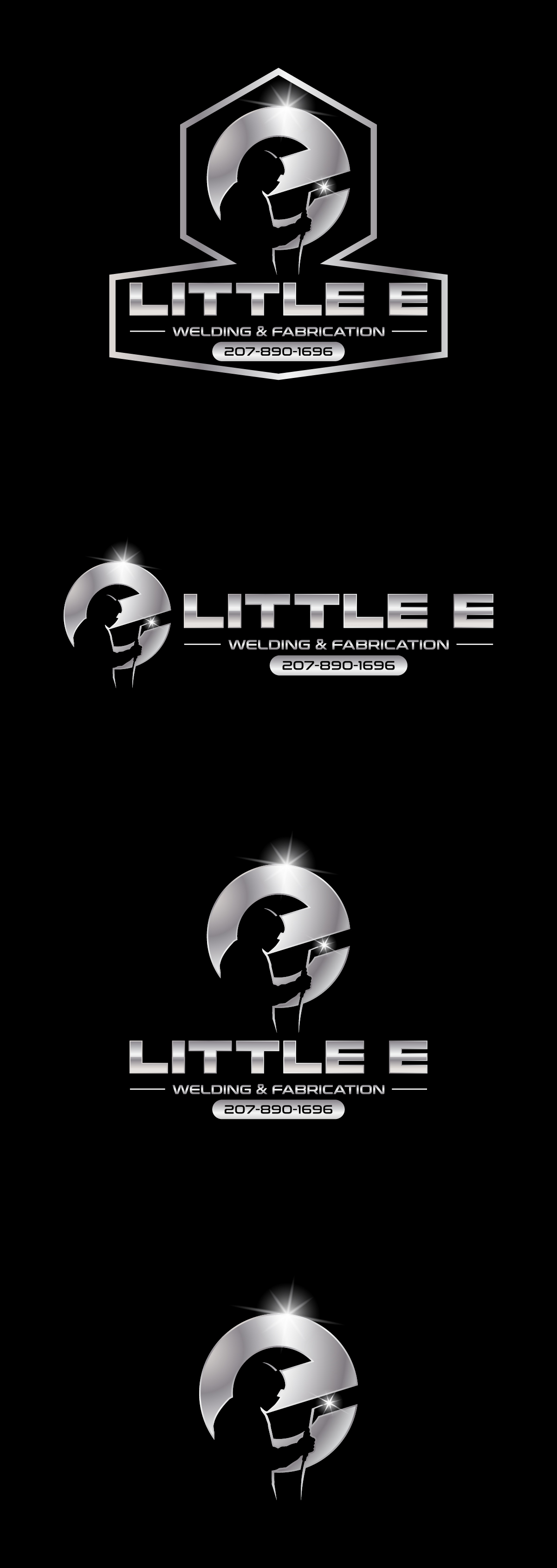 Logo-Design von MagicArt Pix für Little E Welding & Fabrication | Design #37659617