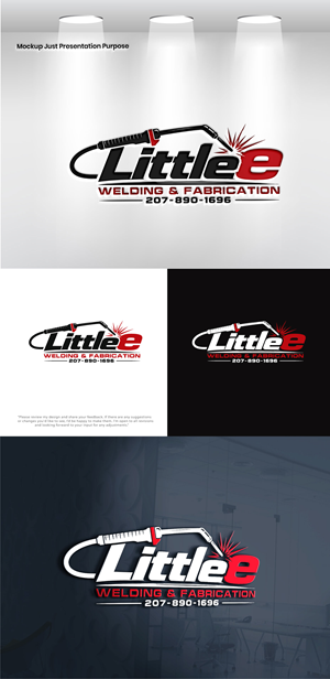 Design de Logo par Pixel Signature pour Little E Welding & Fabrication | Design : #37658245