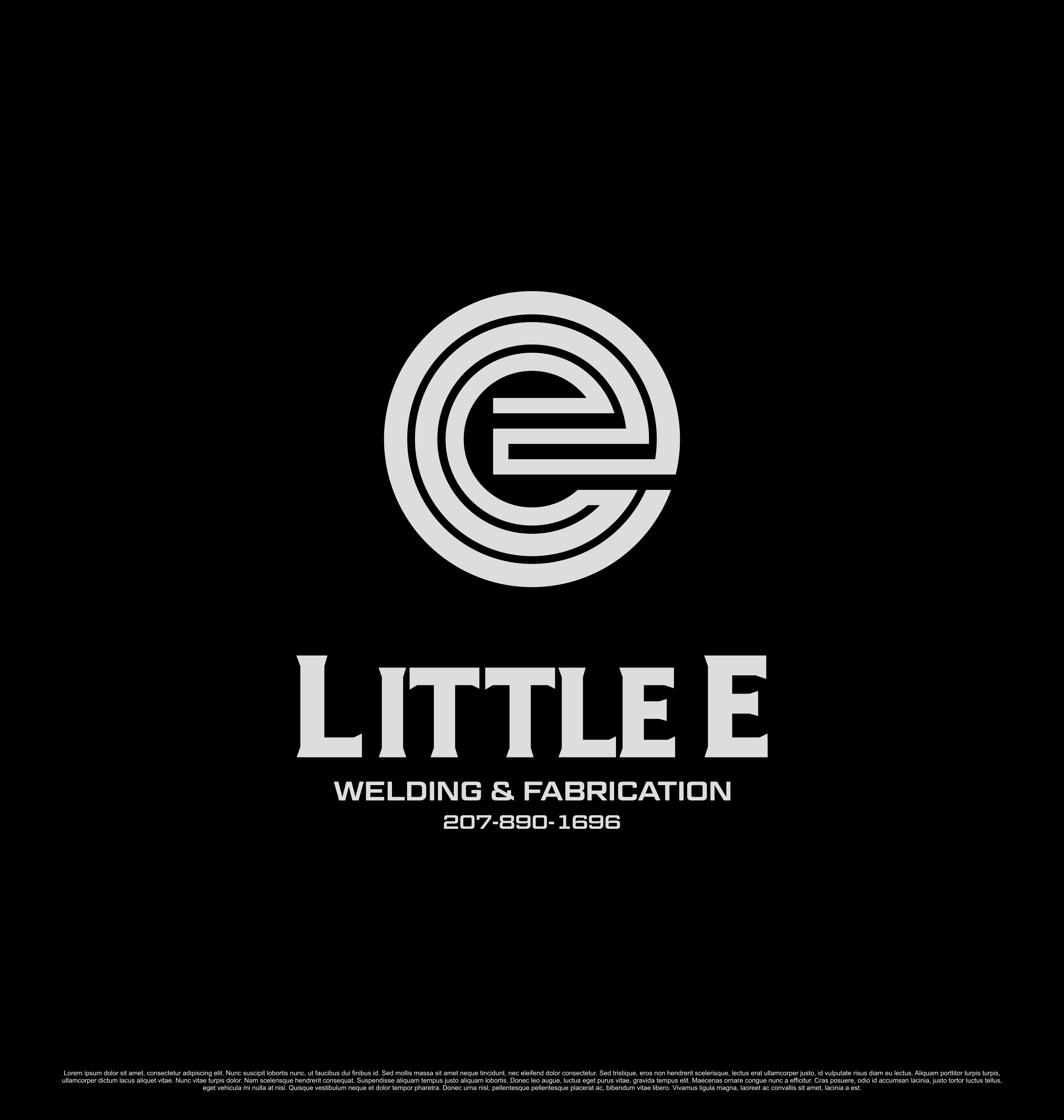 Design de Logo par kebusibud pour Little E Welding & Fabrication | Design #37660456