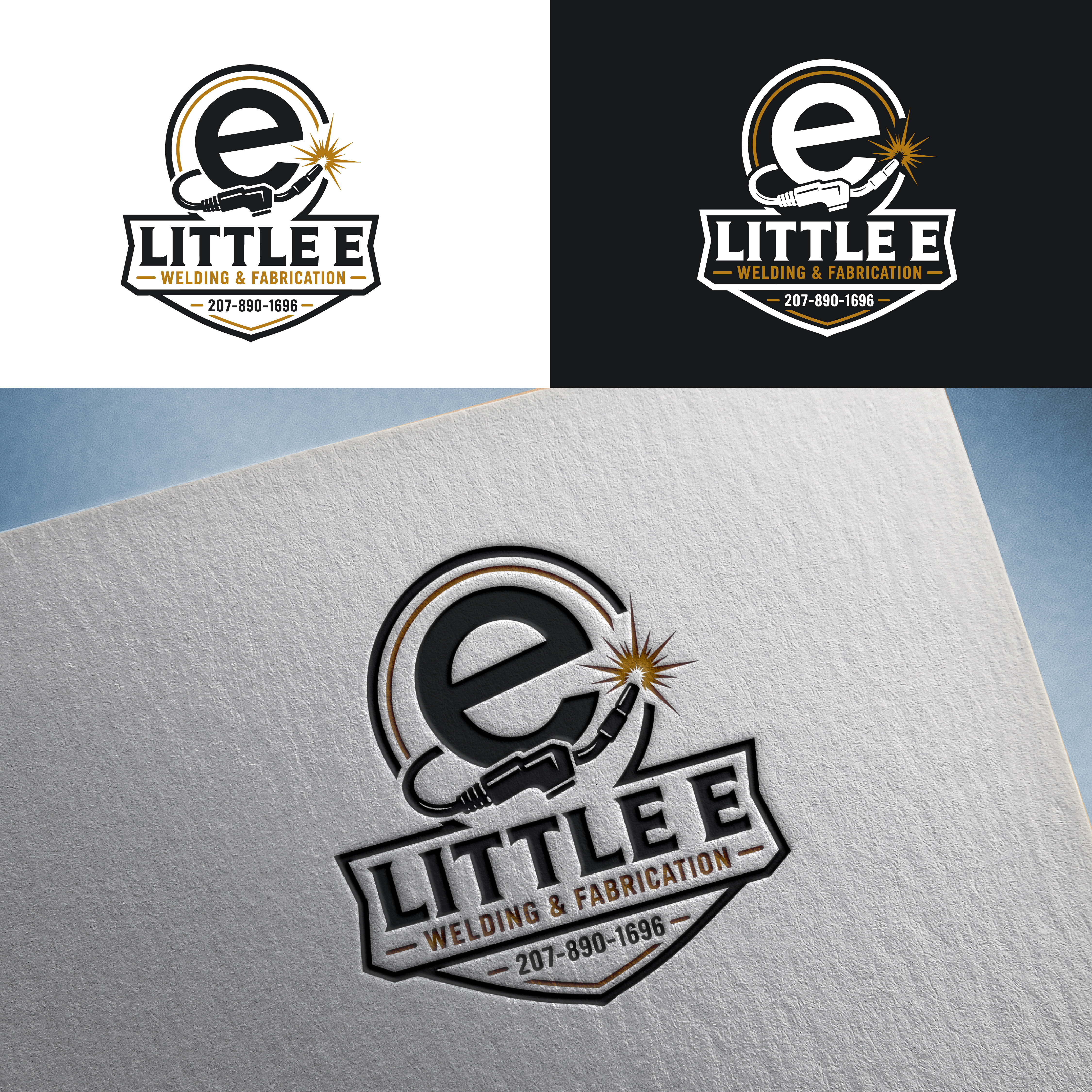 Design de Logo par Shariqology pour Little E Welding & Fabrication | Design #37659553