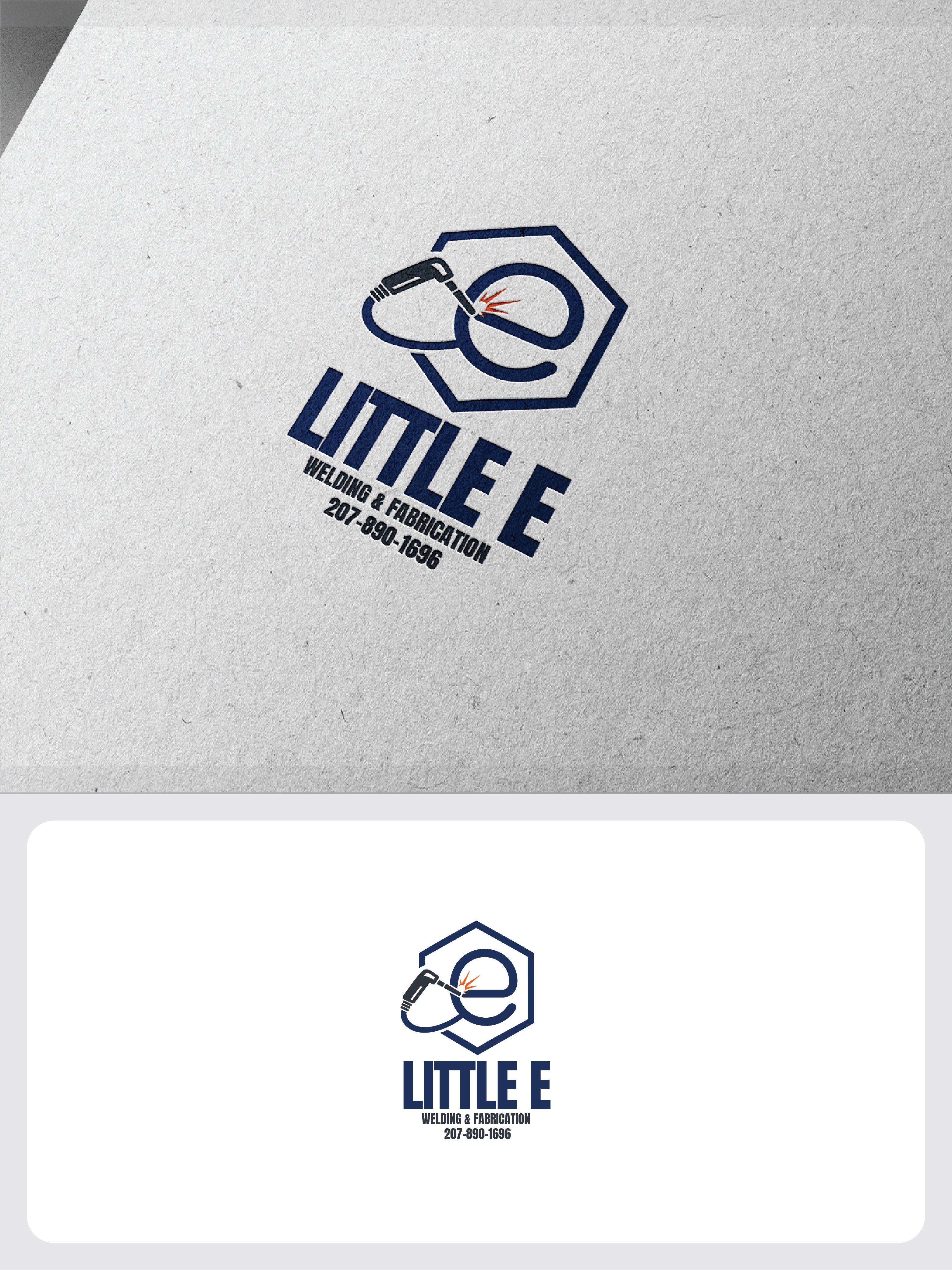 Design de Logo par raju.creative pour Little E Welding & Fabrication | Design #37658634