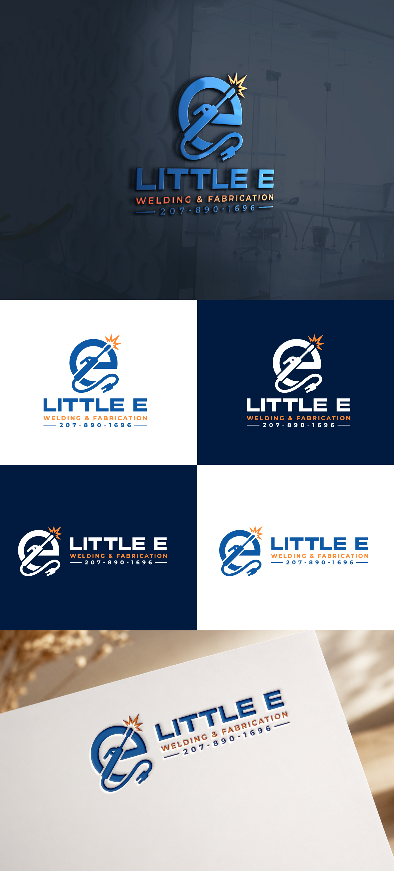 Design de Logo par Oliver_Design pour Little E Welding & Fabrication | Design #37660222