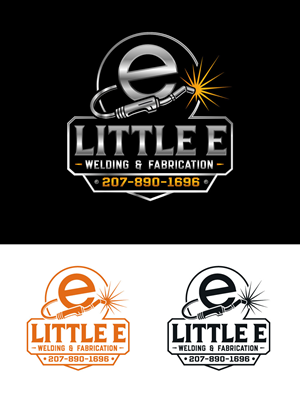 Logo Design by MaishaDesign for Little E Welding & Fabrication | Design: #37658832