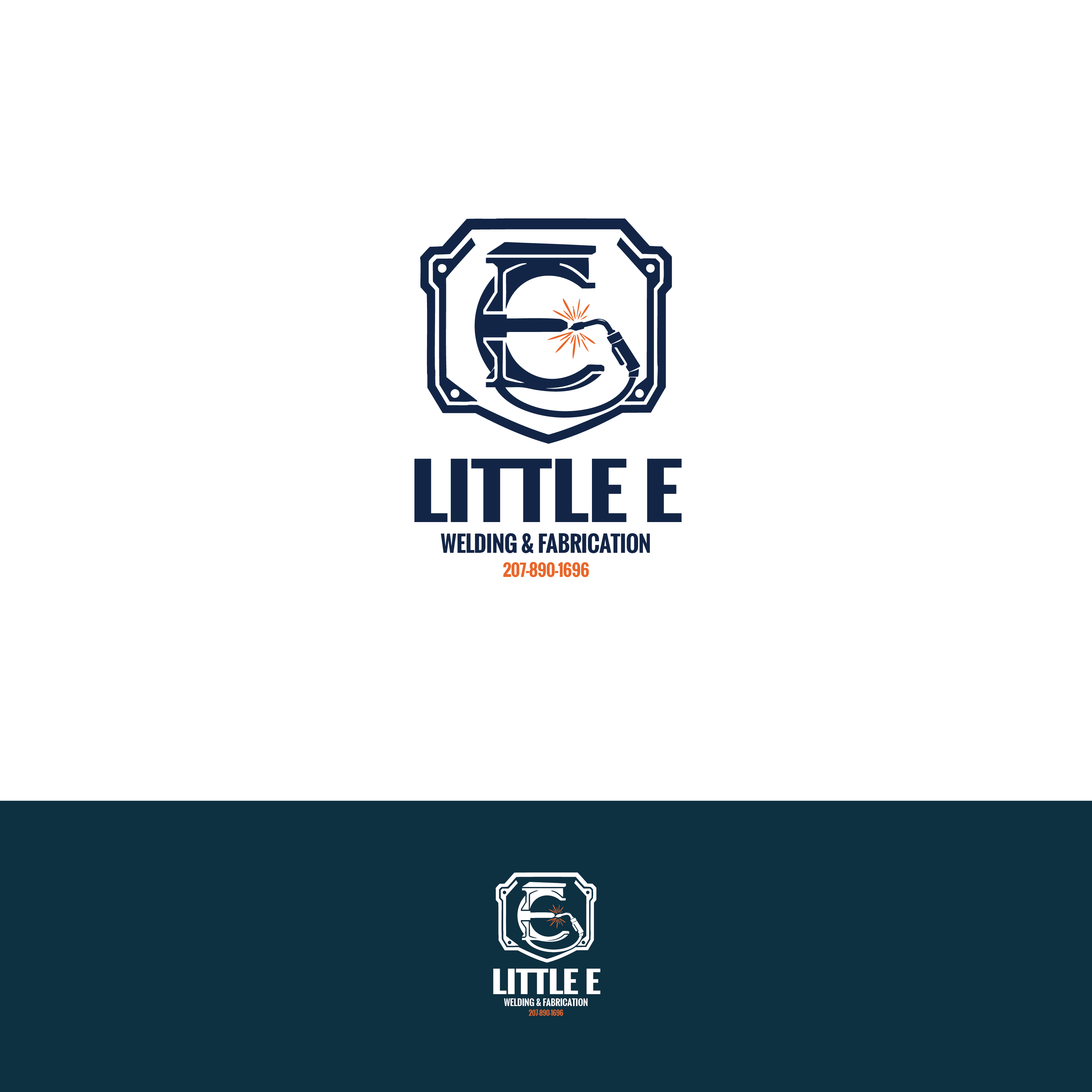 Design de Logo par Usmaan4 pour Little E Welding & Fabrication | Design #37659178