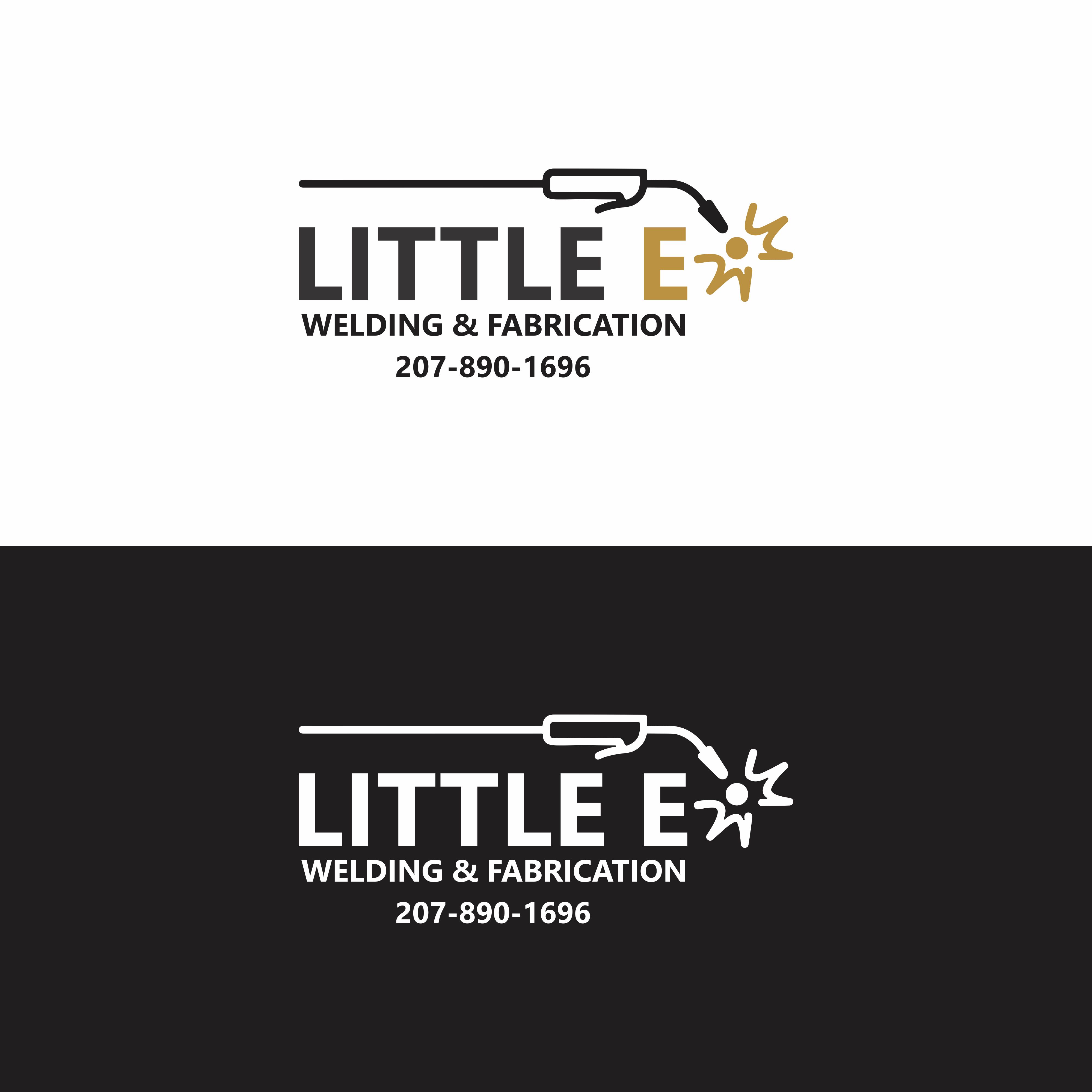 Logo Design by lestari100 for Little E Welding & Fabrication | Design #37661922