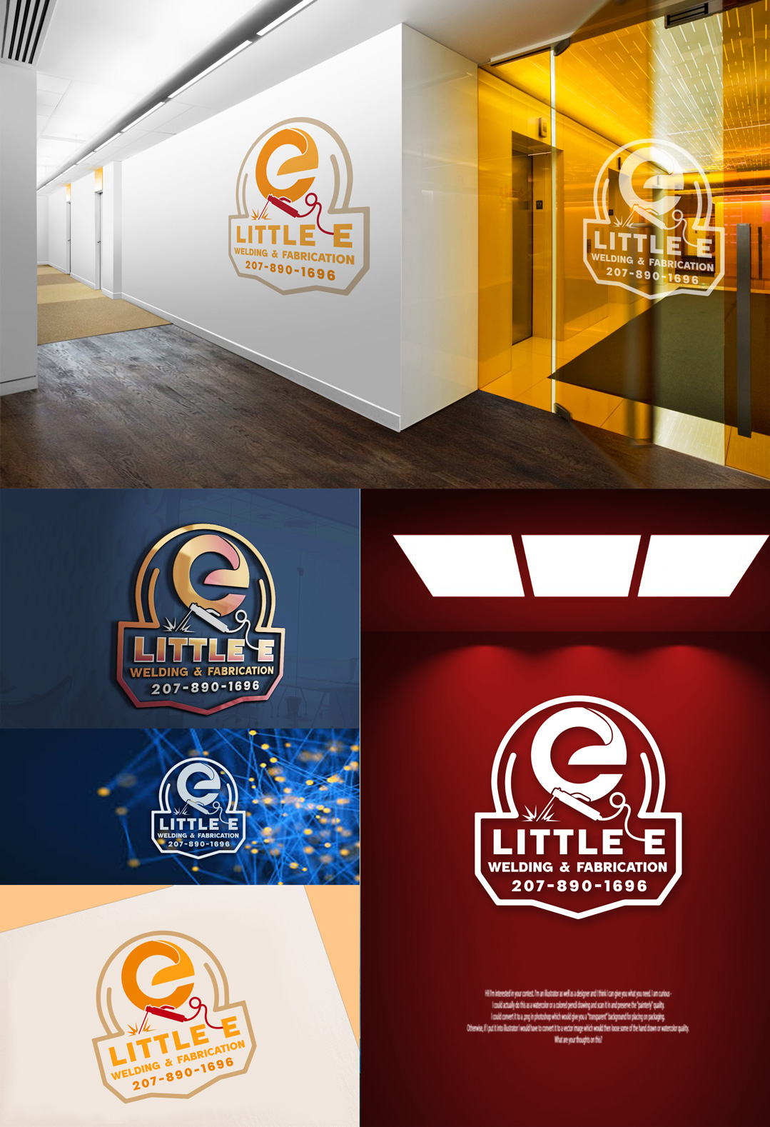 Design de Logo par Wonderful design pour Little E Welding & Fabrication | Design #37660054