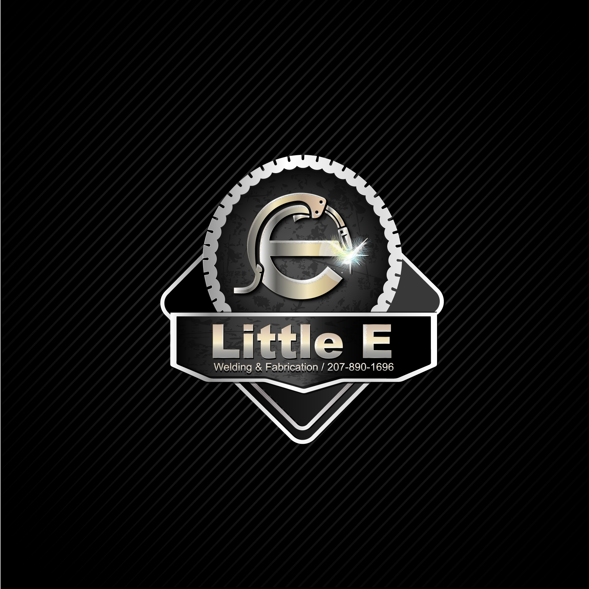 Design de Logo par LAONE pour Little E Welding & Fabrication | Design #37659050
