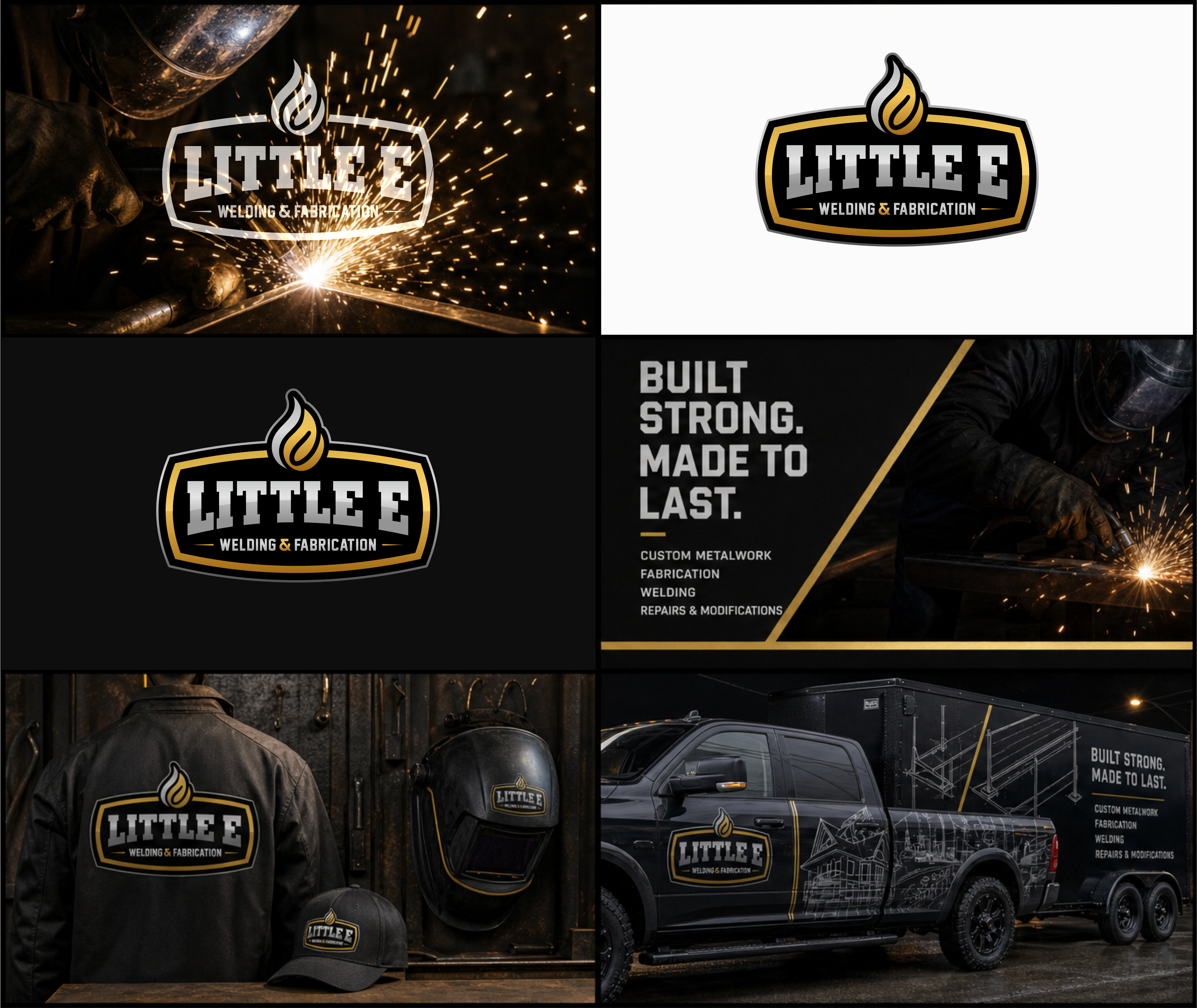 Design de Logo par Gnz_62 pour Little E Welding & Fabrication | Design #37662250