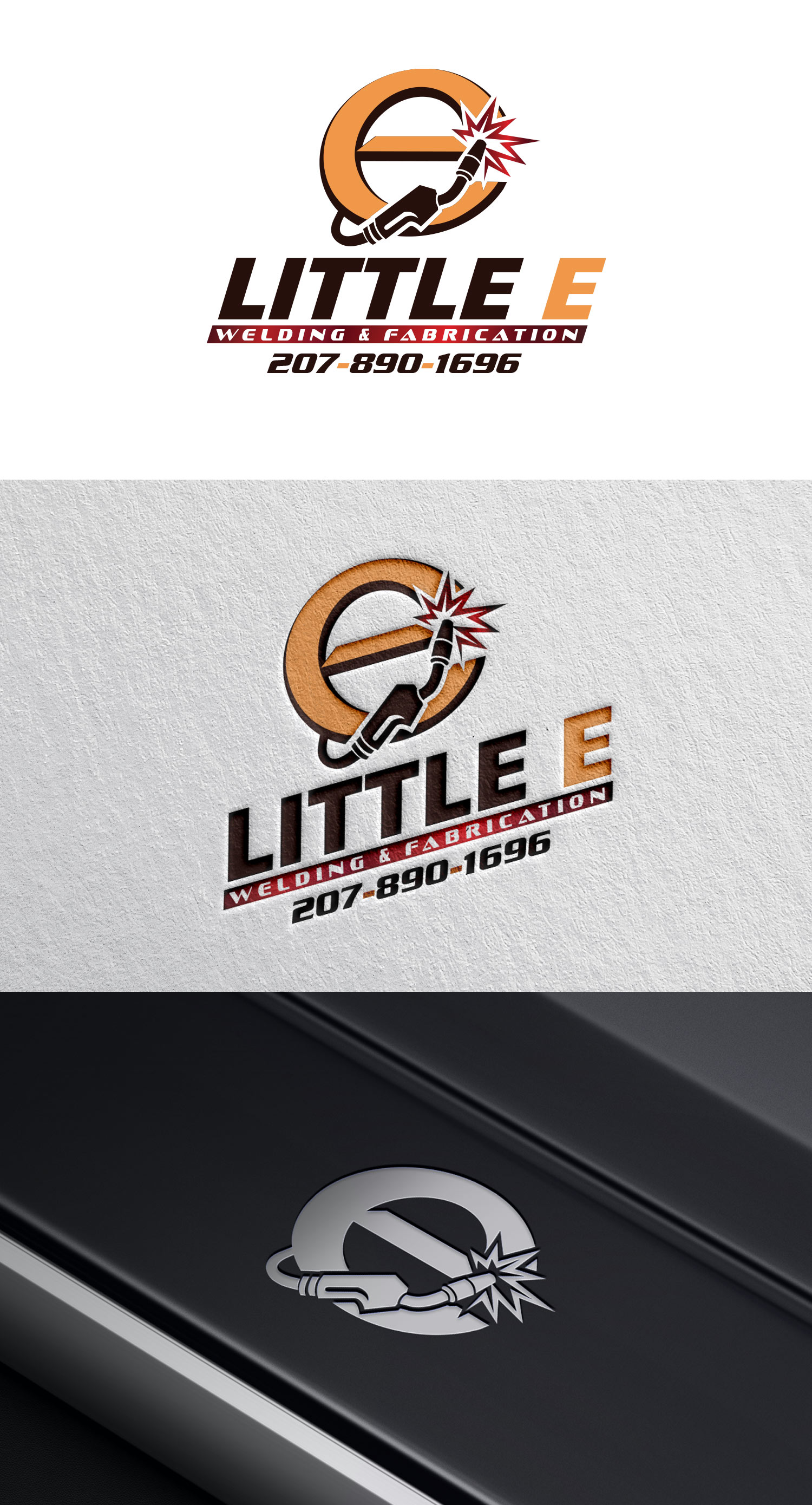 Diseño de Logo por Dil_gfx para Little E Welding & Fabrication | Diseño #37660739