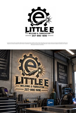 Design de Logo par Alanmaulidan pour Little E Welding & Fabrication | Design : #37660975