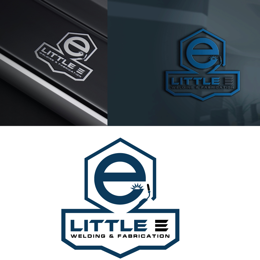 Logo Design by Faiz  Graphic design for Little E Welding & Fabrication | Design #37661768