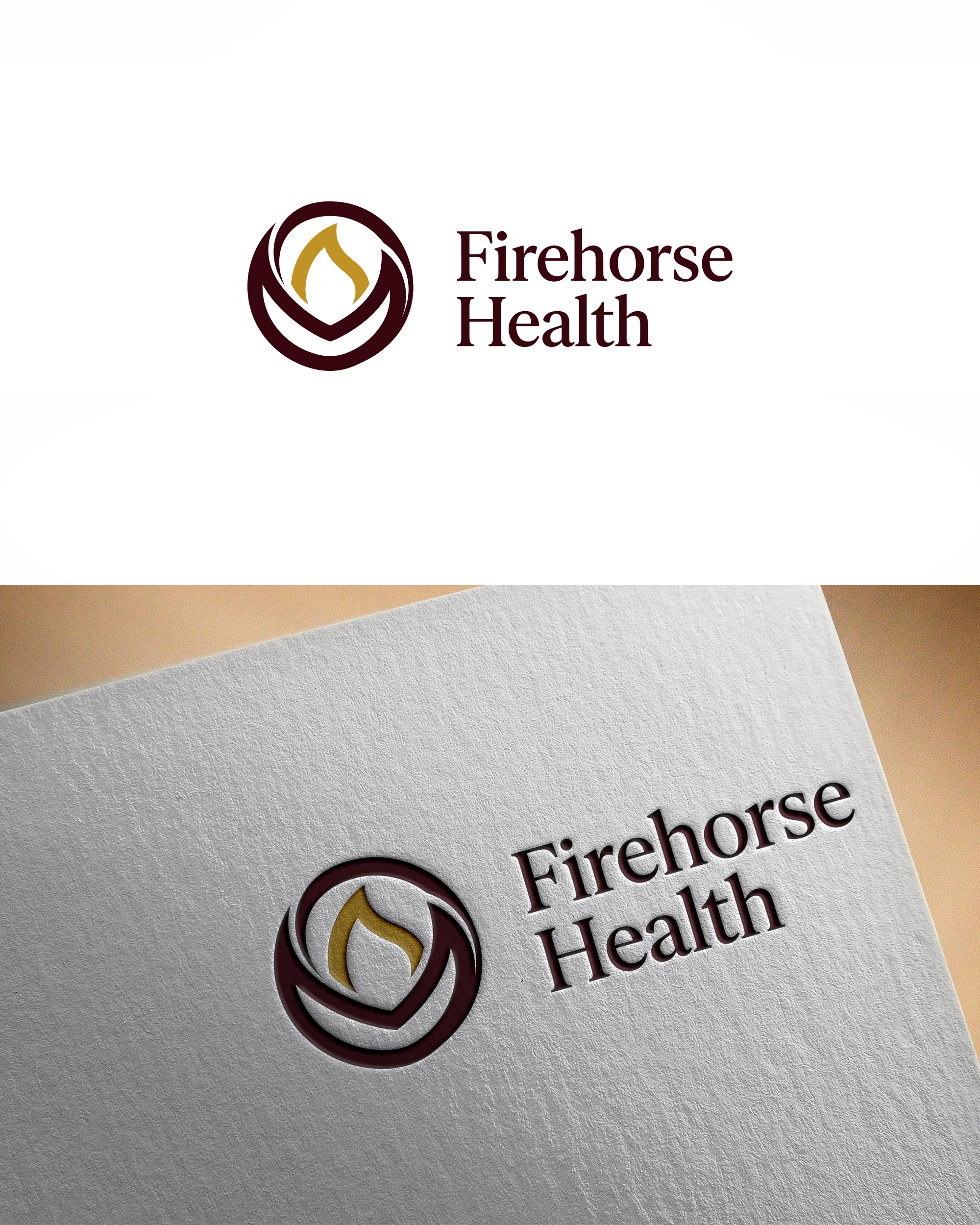 Logo Design by Visionary Creations for Firehorse Health | Design #37669727