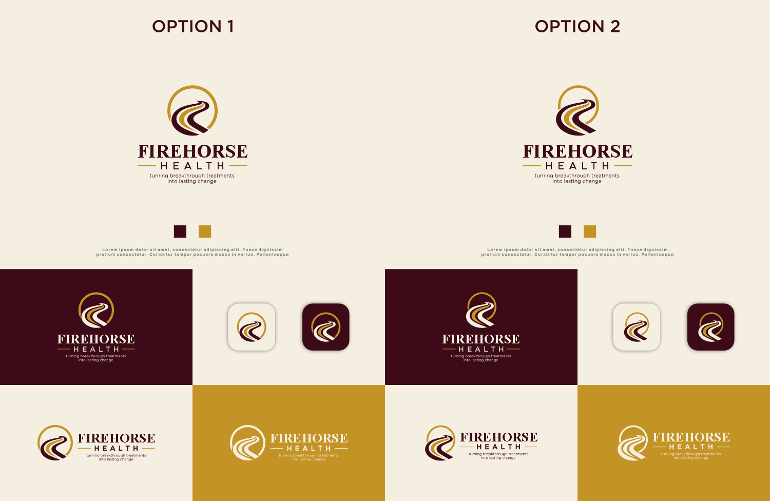 Logo Design by Milds for Firehorse Health | Design #37676068