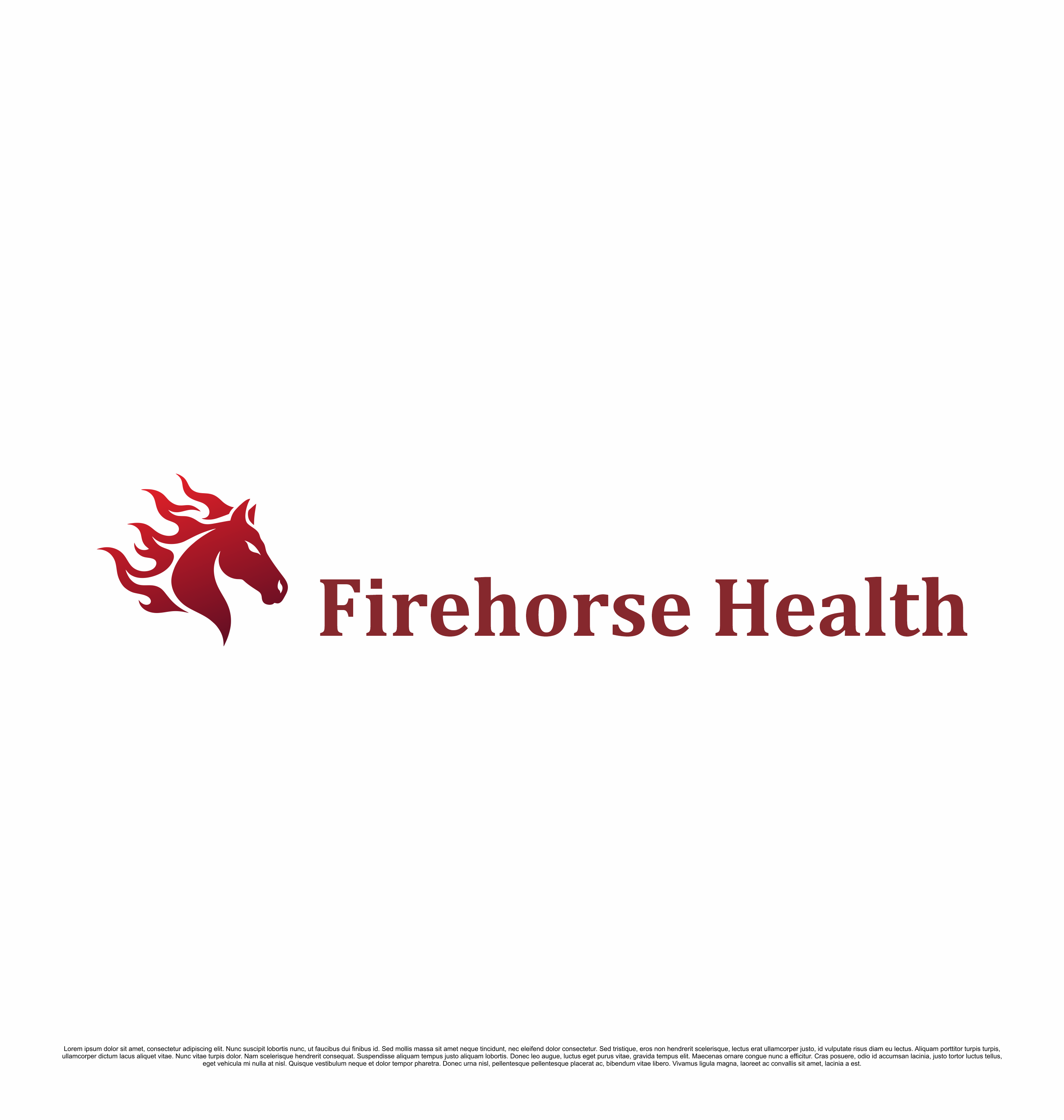 Logo Design by kebusibud for Firehorse Health | Design #37665580