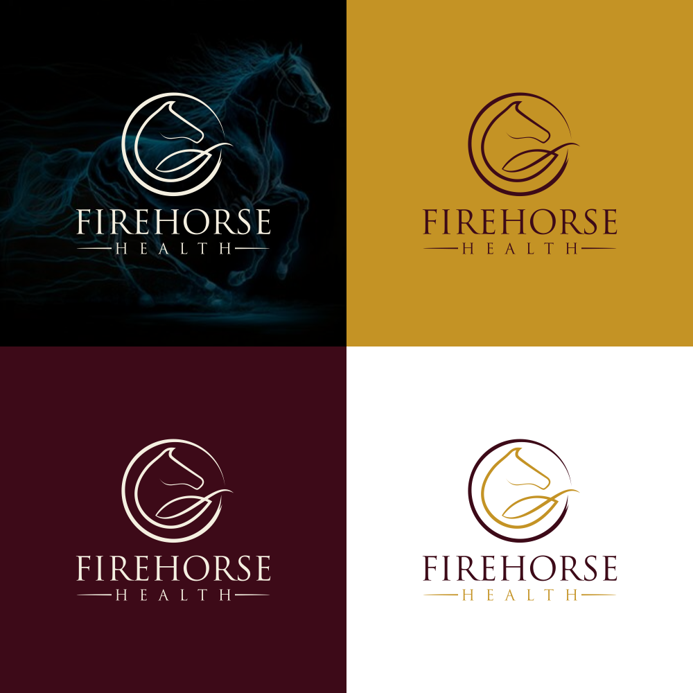 Logo Design by BoboiBoy Api for Firehorse Health | Design #37665164
