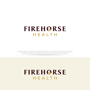 Logo Design by InkPilot_Studio™ for Firehorse Health | Design: #37662220