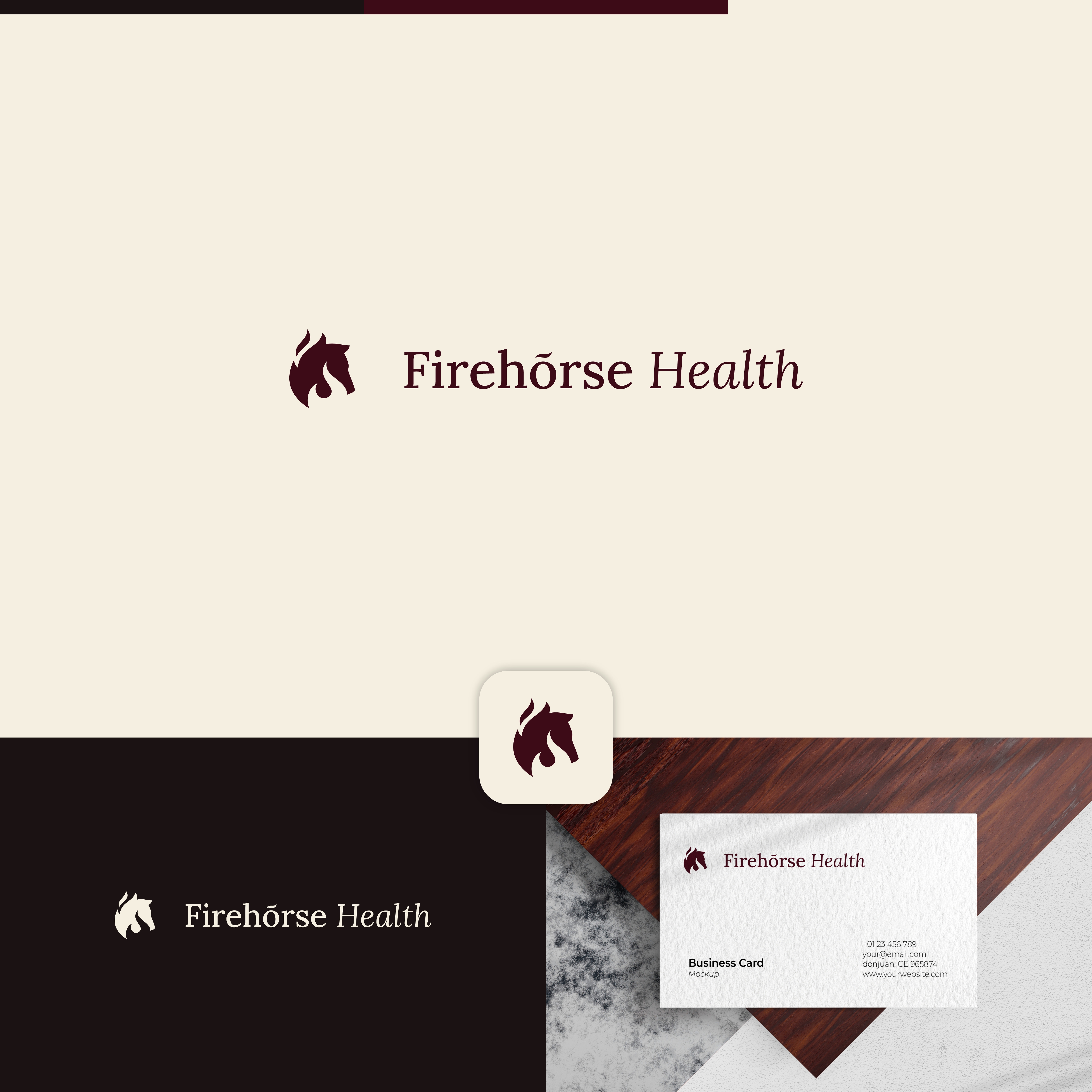 Logo Design by Dell_a.Design for Firehorse Health | Design #37665283