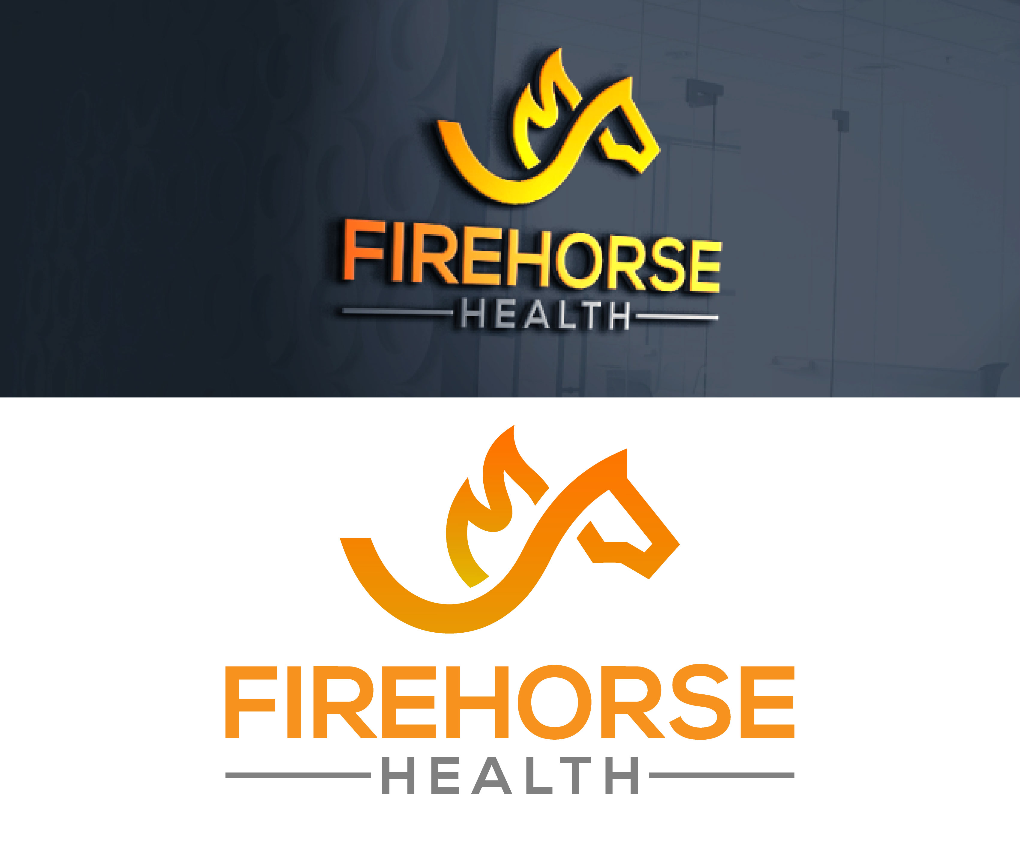 Logo Design by Raul Jimenez for Firehorse Health | Design #37675291