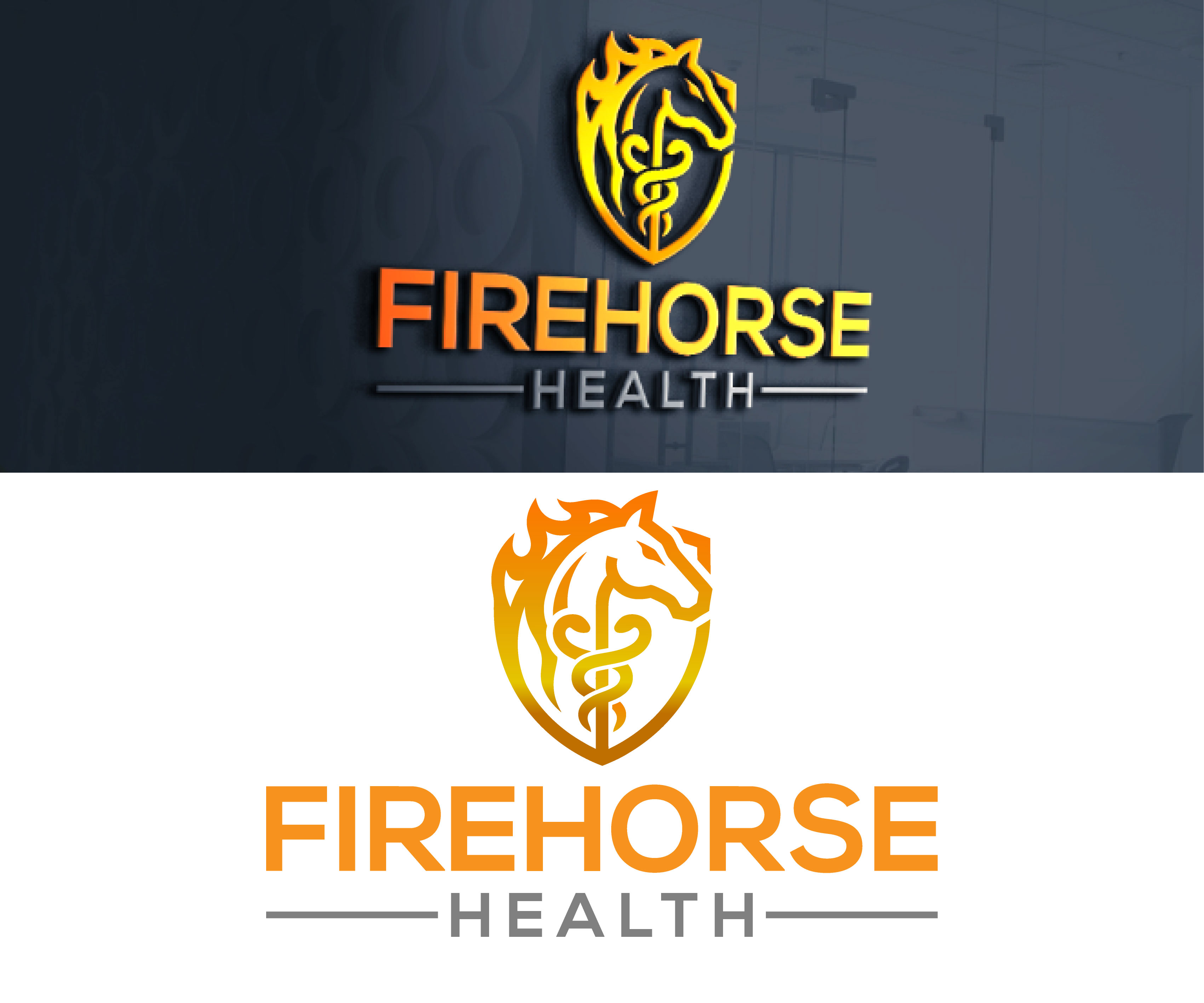 Logo Design by Raul Jimenez for Firehorse Health | Design #37675300