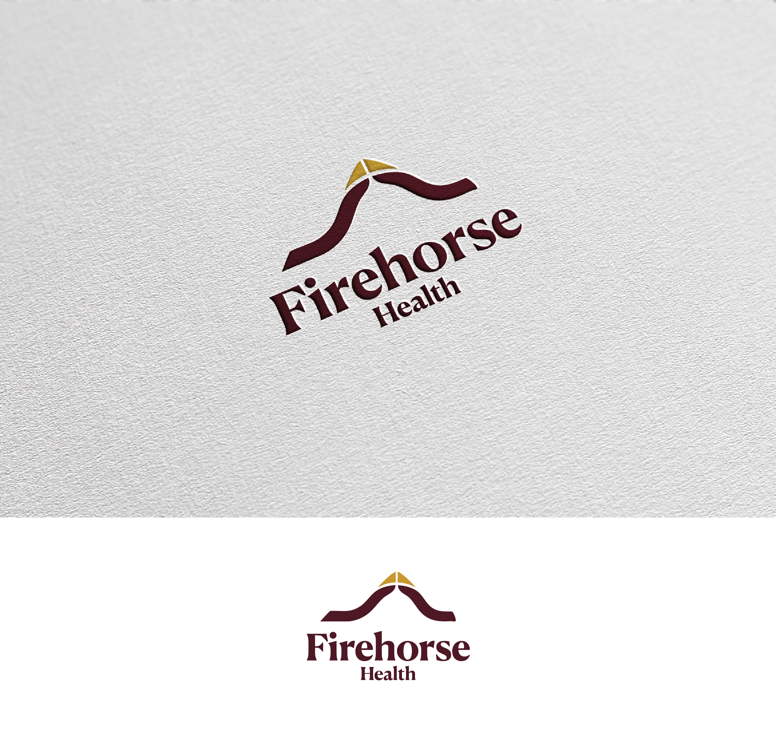 Logo Design by Afsana_Hoque for Firehorse Health | Design #37666228