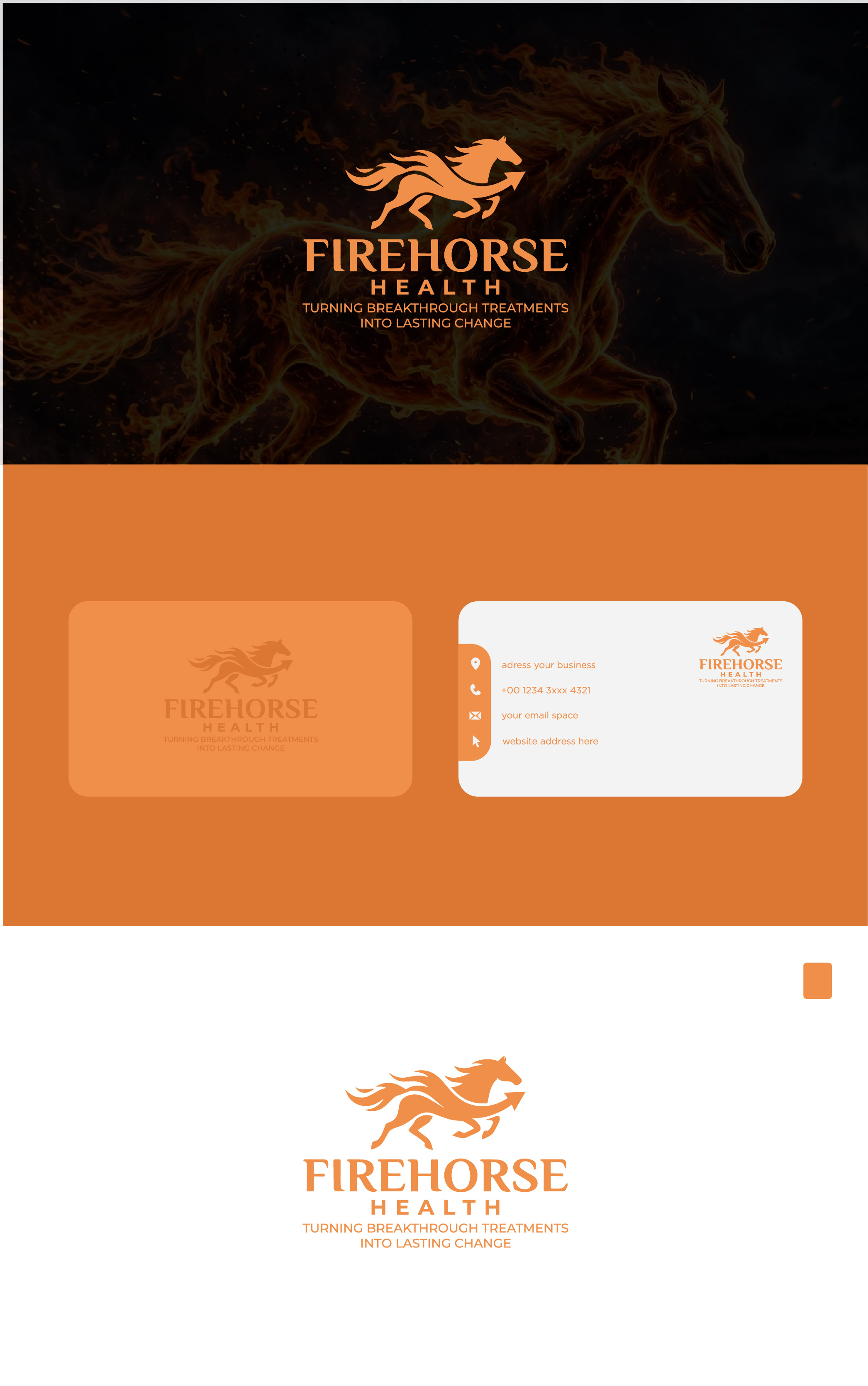 Logo Design by Annapoorna Design Co for Firehorse Health | Design #37678725