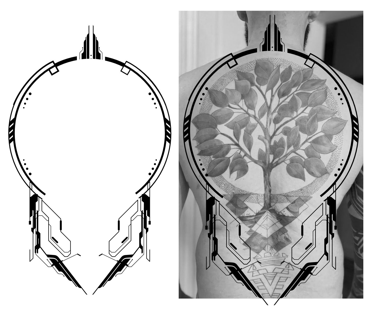 Tattoo Design by ThiagoB for this project | Design #37668891