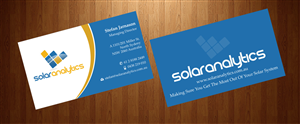 Business Card Design by harmi_199 for Solar Analytics | Design: #3137696