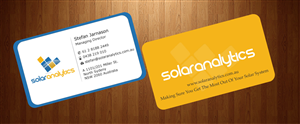 Business Card Design by harmi_199 for Solar Analytics | Design: #3137712