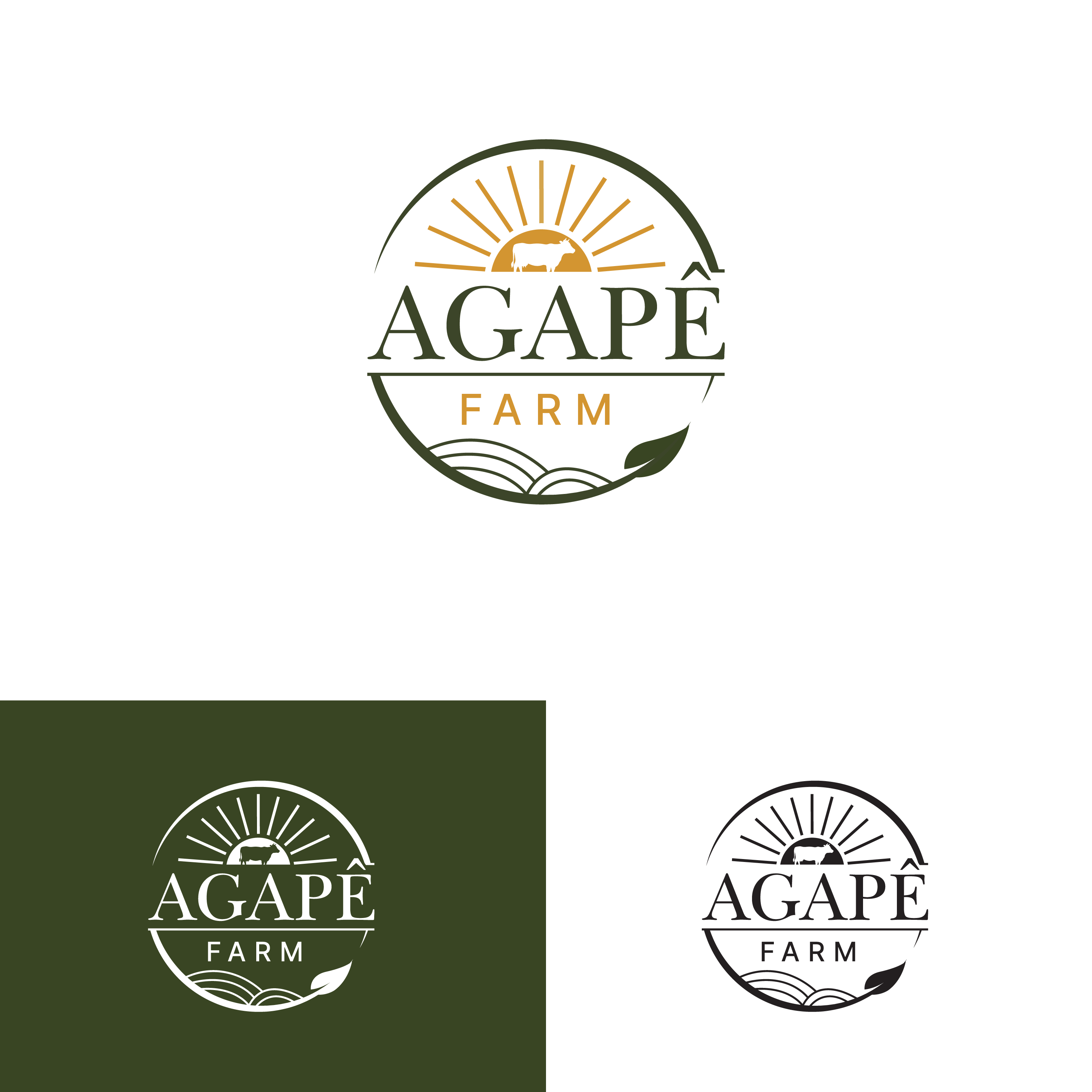 Logo Design by M Art & Design for Agapé Physical Therapy | Design #37670611