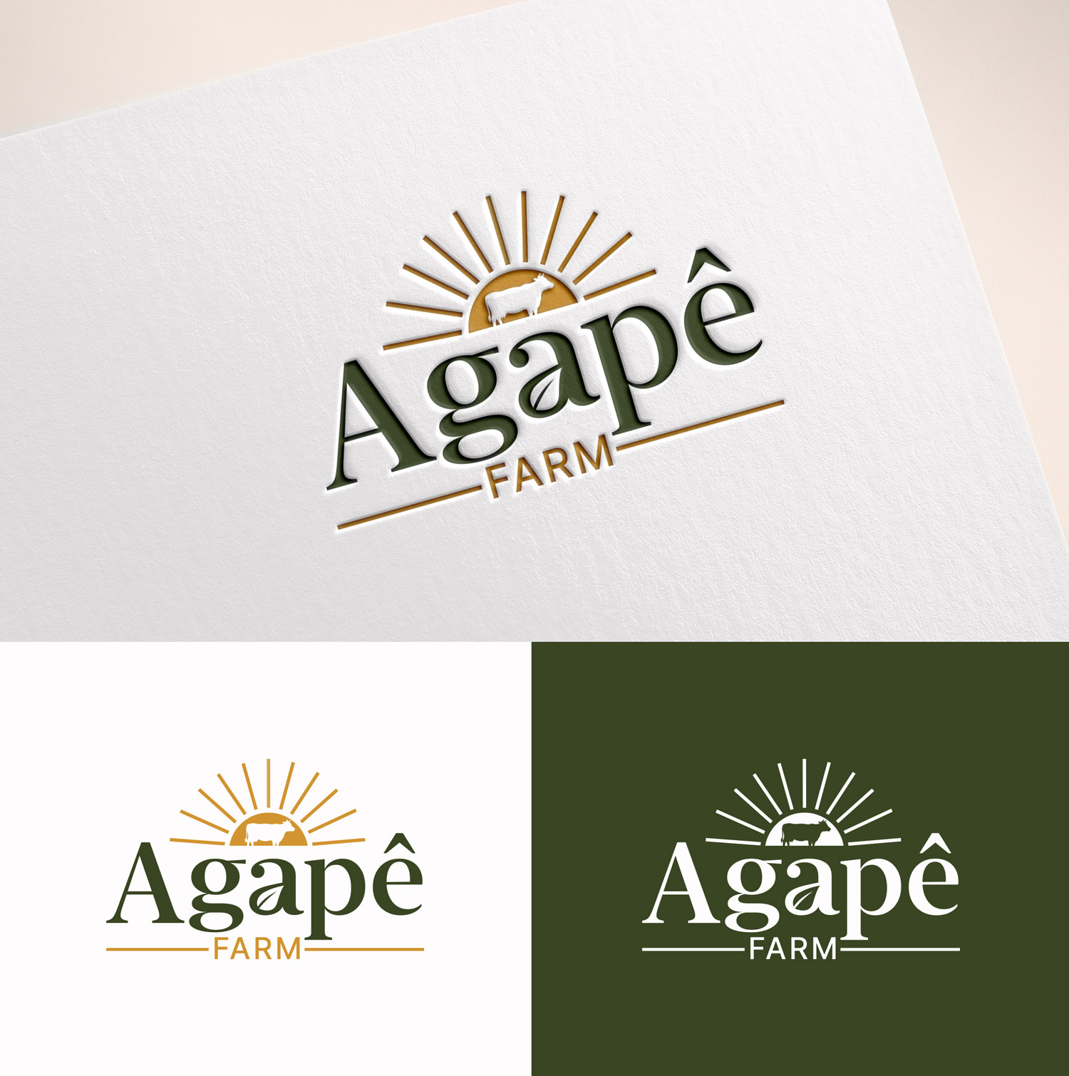 Logo Design by M Art & Design for Agapé Physical Therapy | Design #37670683