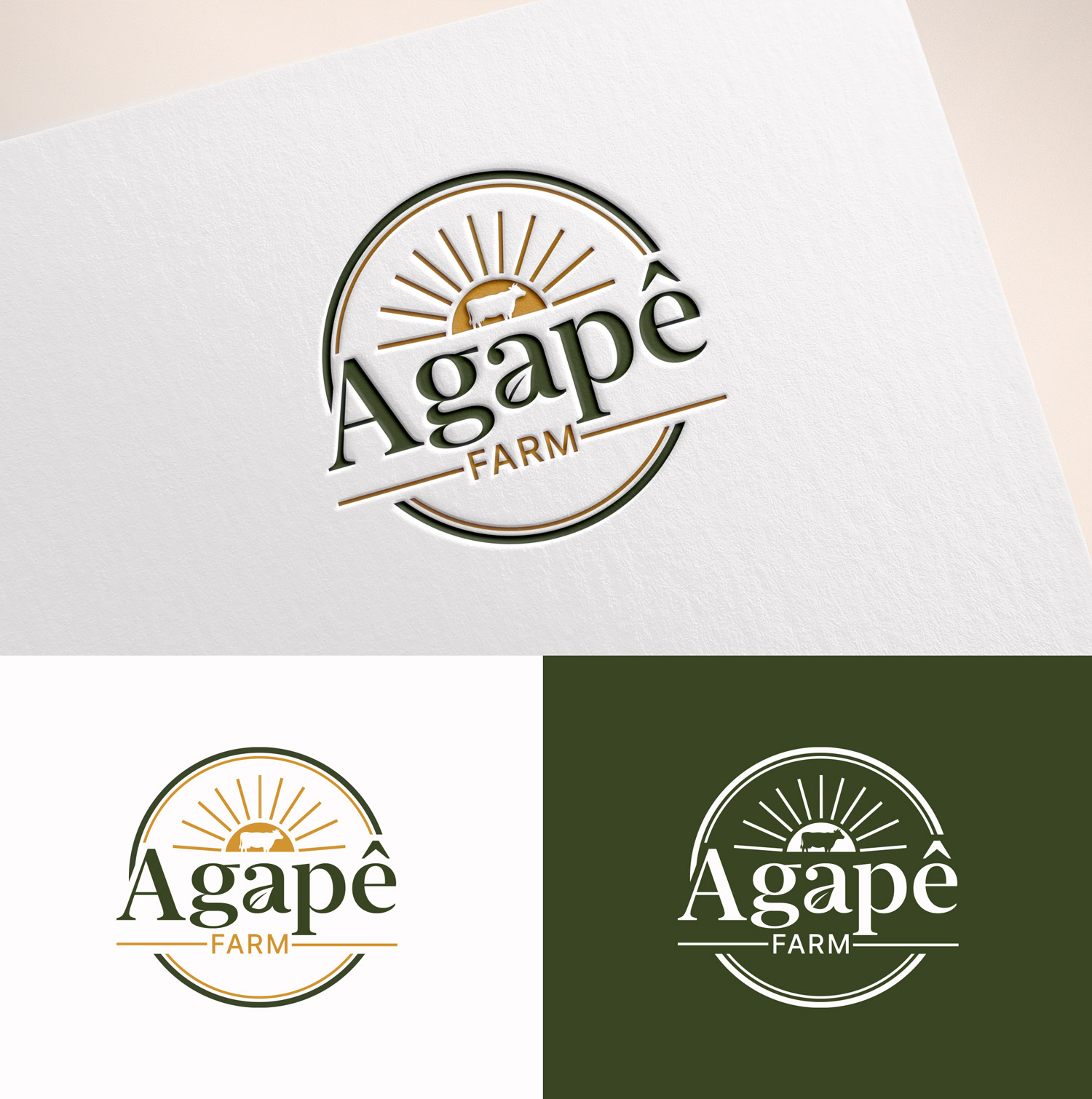 Logo Design by M Art & Design for Agapé Physical Therapy | Design #37670725