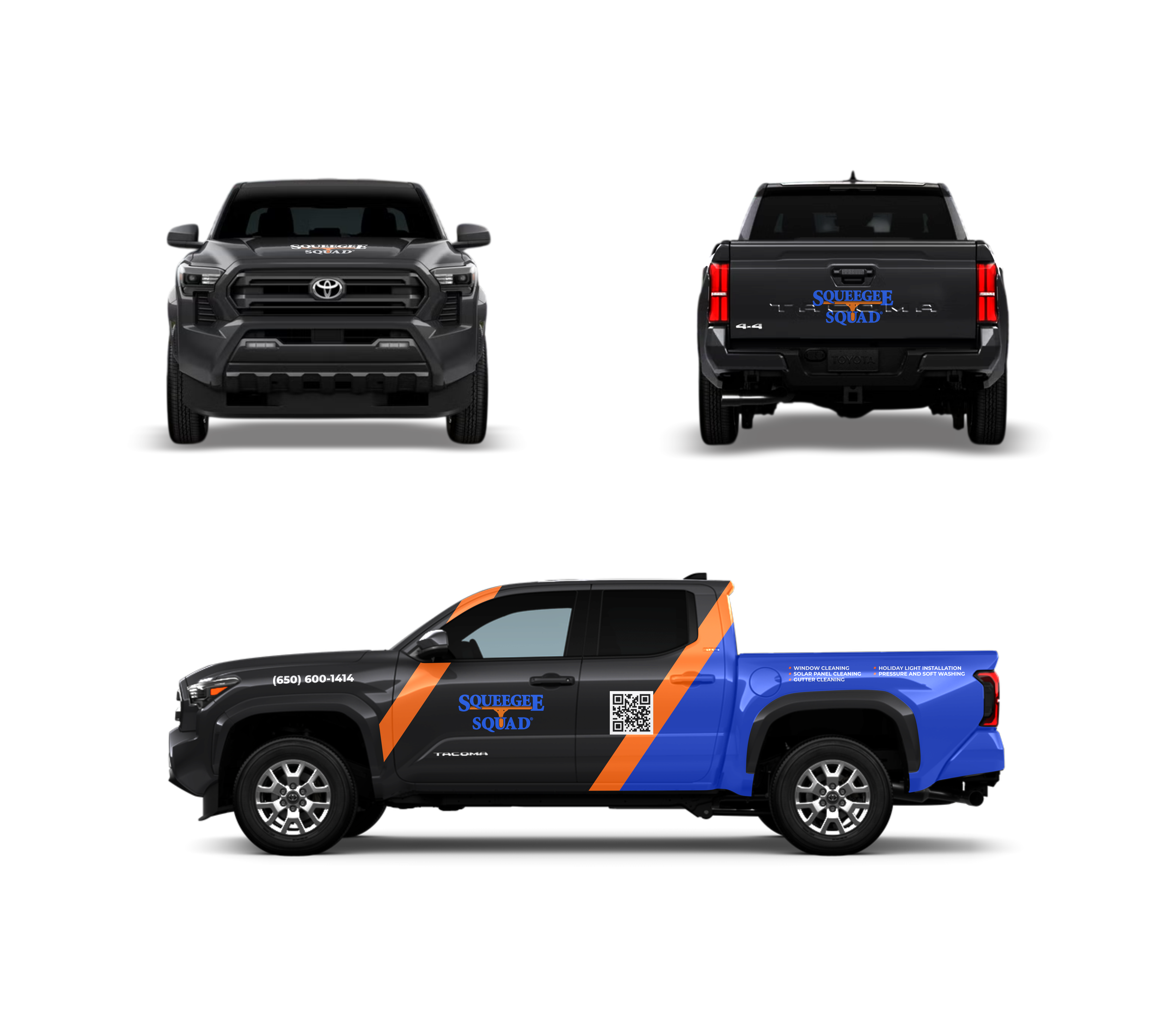 Car Wrap Design by dadaMEDIA for Squeegee Squad | Design #37672588