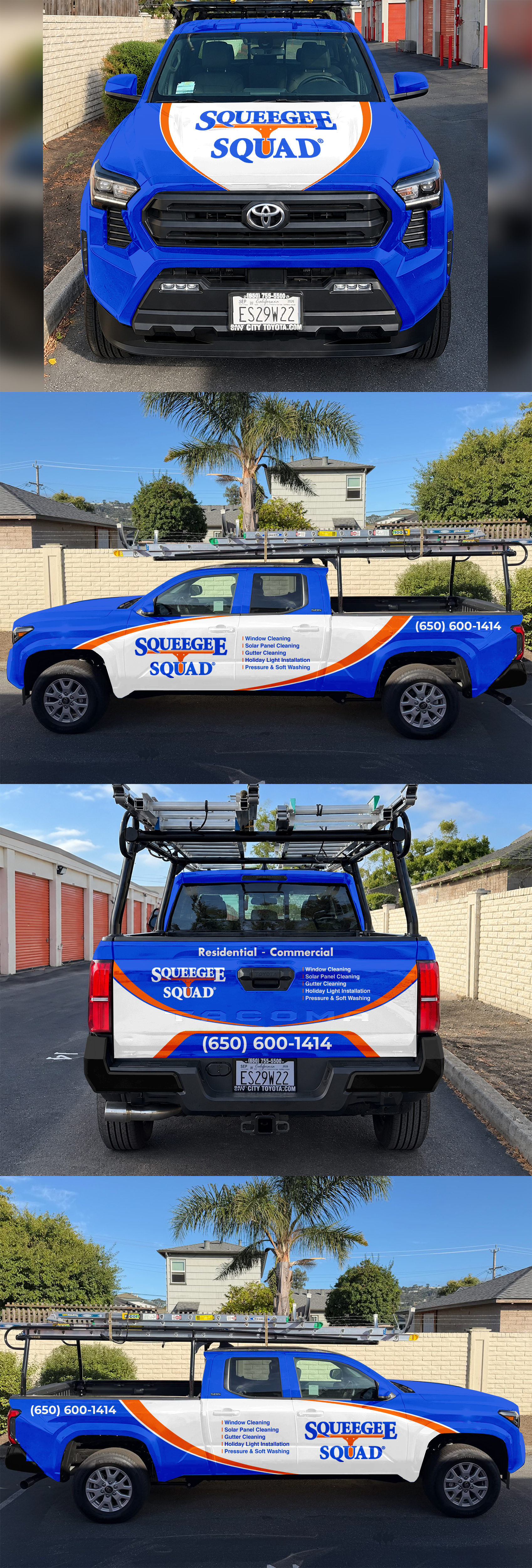 Car Wrap Design by ANGGI MAULANA PRAKOSO for Squeegee Squad | Design #37689456