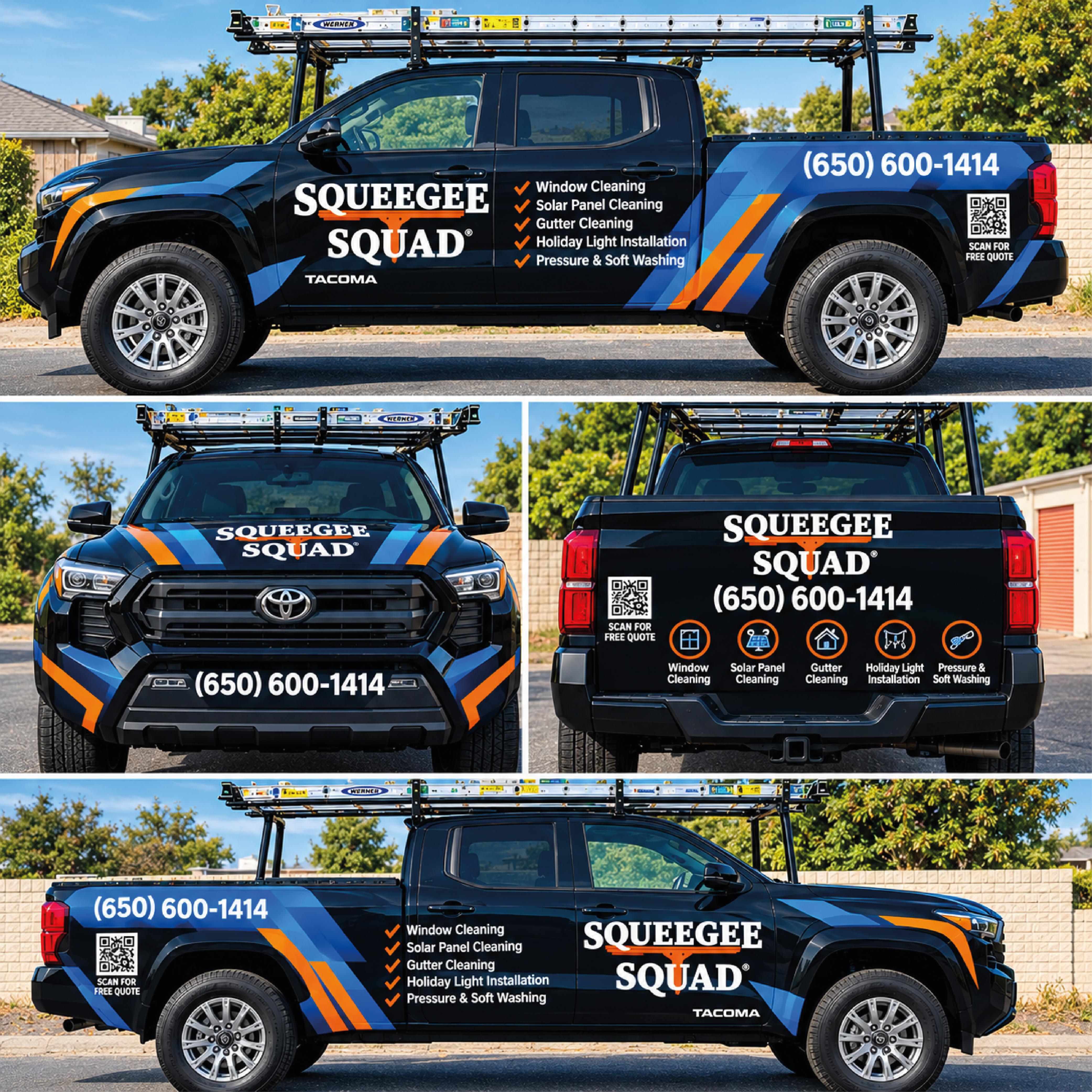 Car Wrap Design by TyPixel for Squeegee Squad | Design #37671300