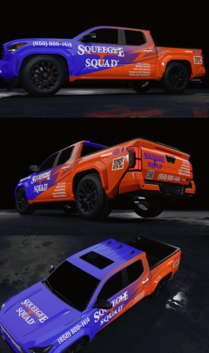 Car Wrap Design by AppGeek for Squeegee Squad | Design: #37674254