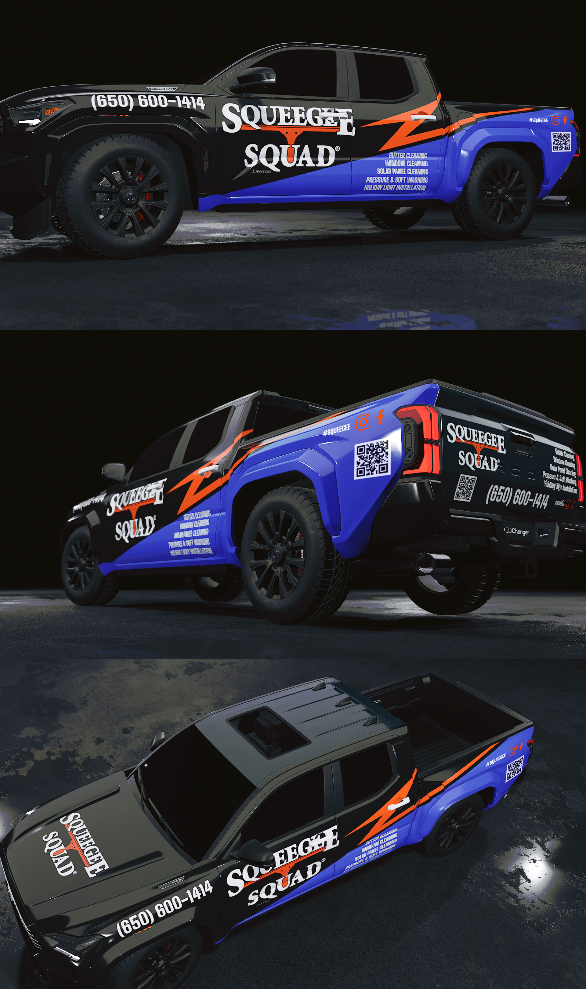 Car Wrap Design by AppGeek for Squeegee Squad | Design #37674255