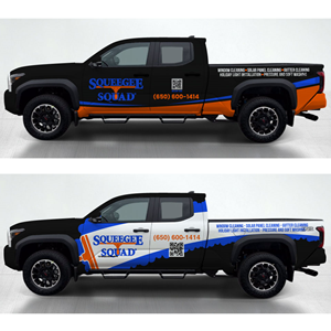 Car Wrap Design by Yoga Tri for Squeegee Squad | Design: #37671548