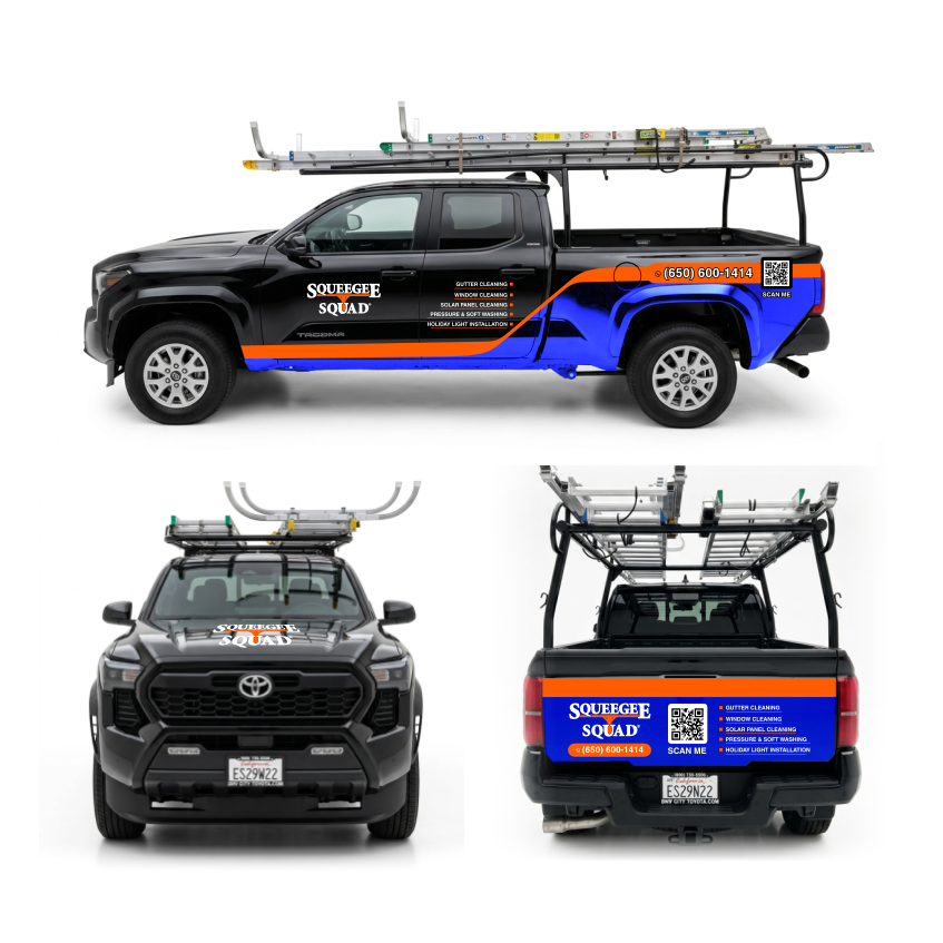 Car Wrap Design by ThiagoB for Squeegee Squad | Design #37672556