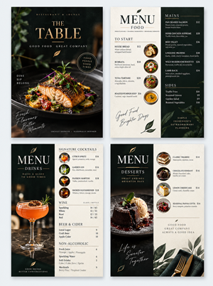 Menu Design by Sajid_dc for Sweta Pty Ltd | Design #37681764