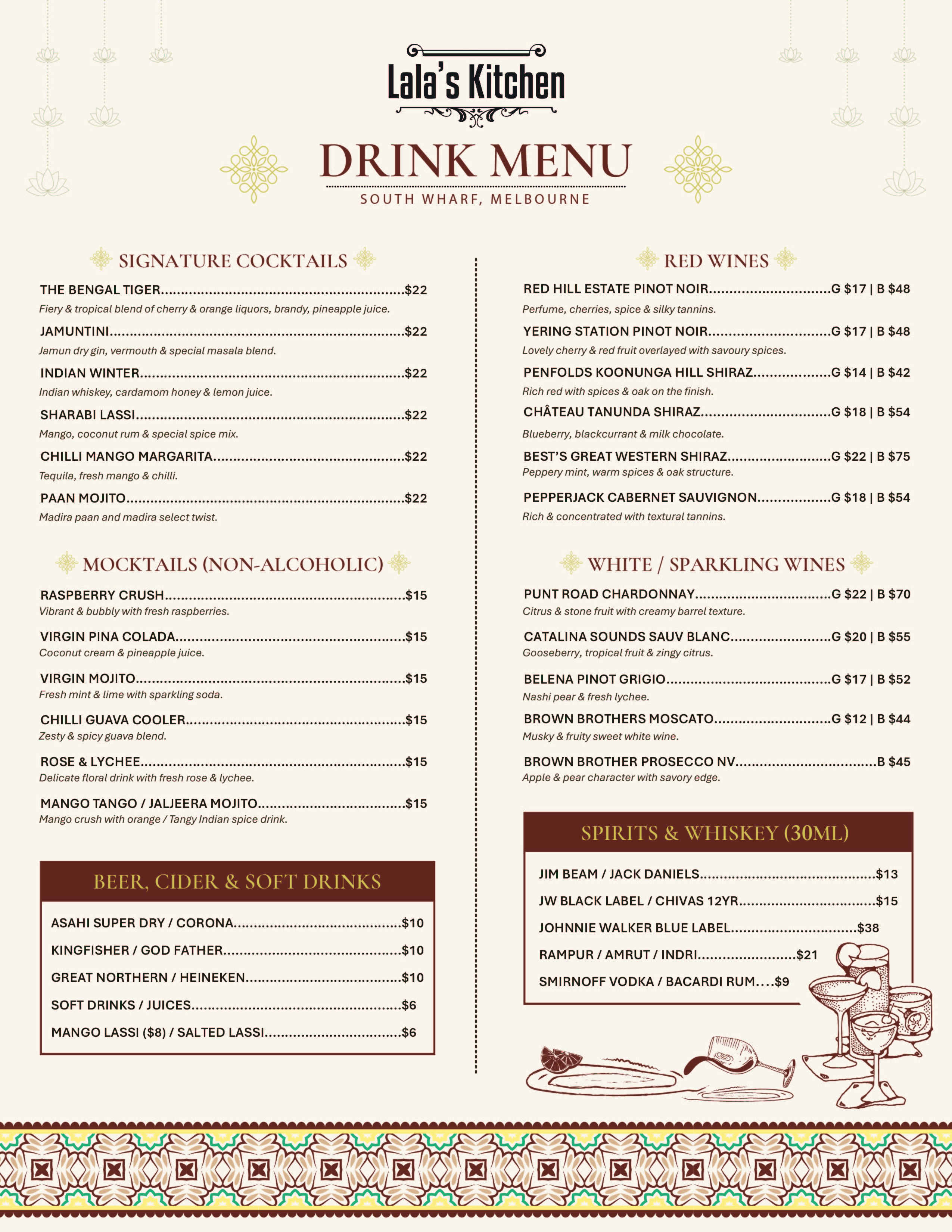 Menu Design by HamzaForge for Sweta Pty Ltd | Design #37677589