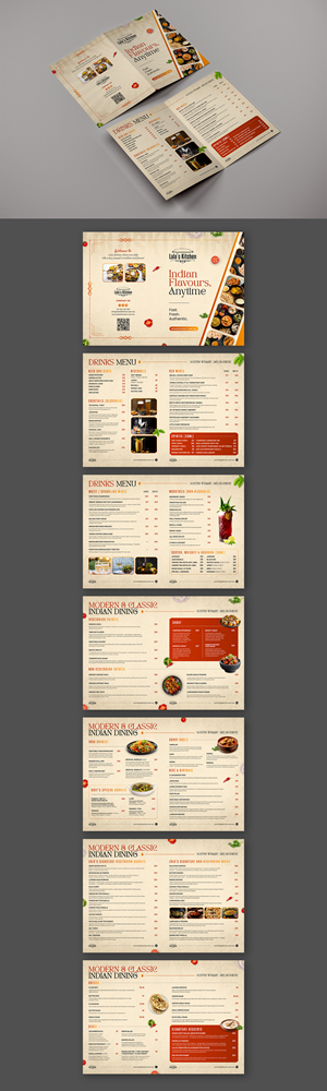 Menu Design by debdesign for Sweta Pty Ltd | Design: #37684372