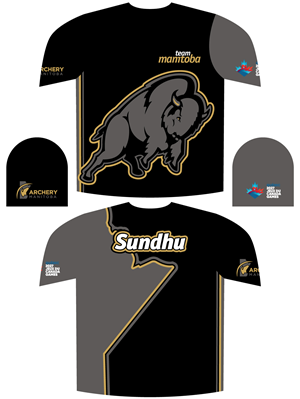 T-shirt Design by SpaGGy for Archery Manitoba  | Design: #37677027