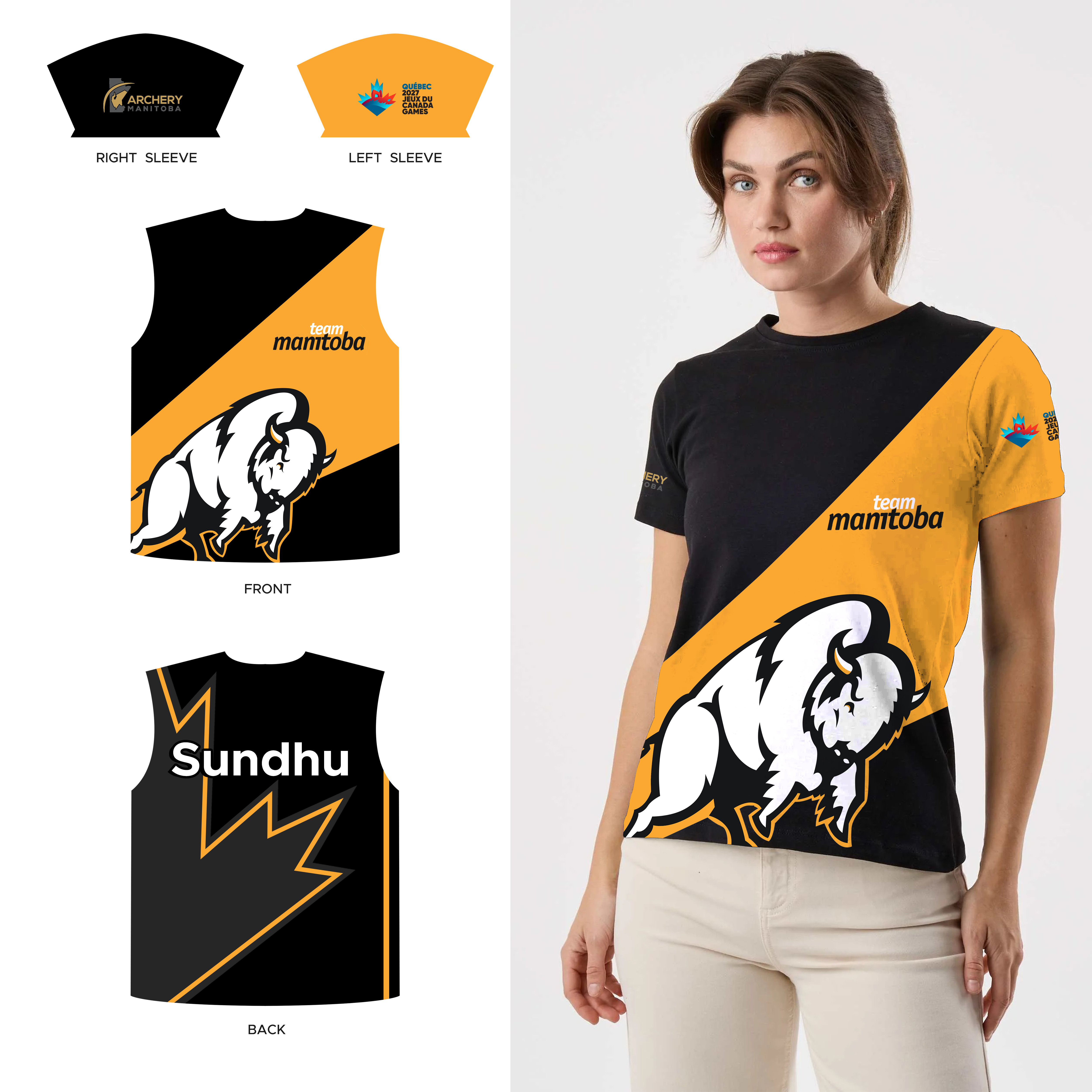 T-shirt Design by Alaeisnz for Archery Manitoba  | Design #37689168